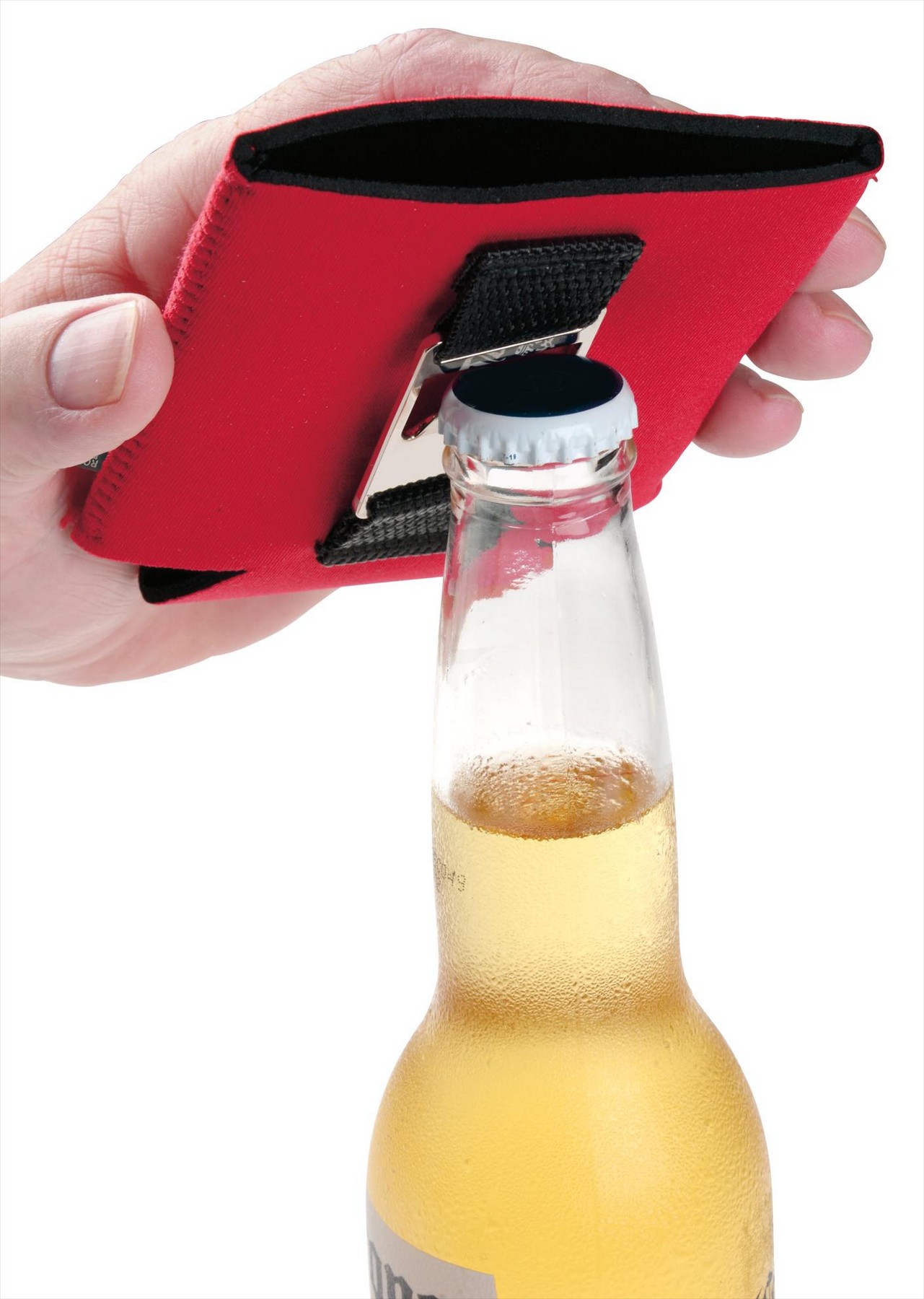 Picture of Koozie® Bottle Opener Can/Bottle Cooler