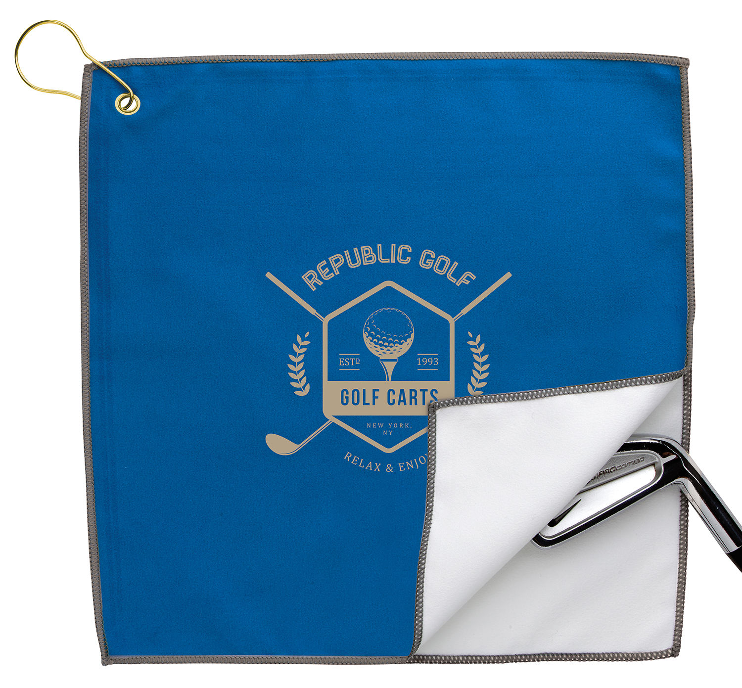 Picture of Good Value™ RPET Double Layer Golf Towel