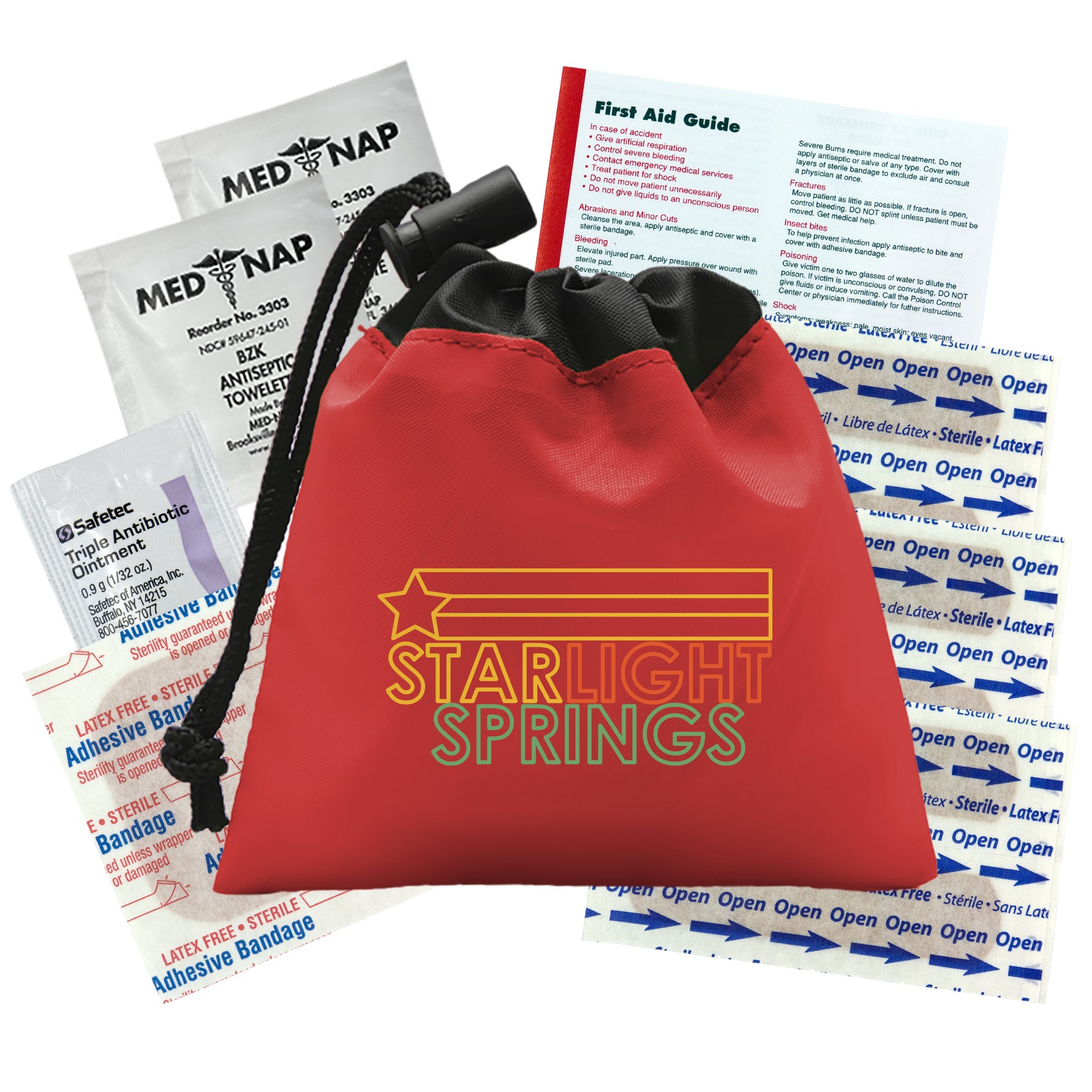 Picture of Garyline® Cinch Pouch First Aid Kit - 11 Piece