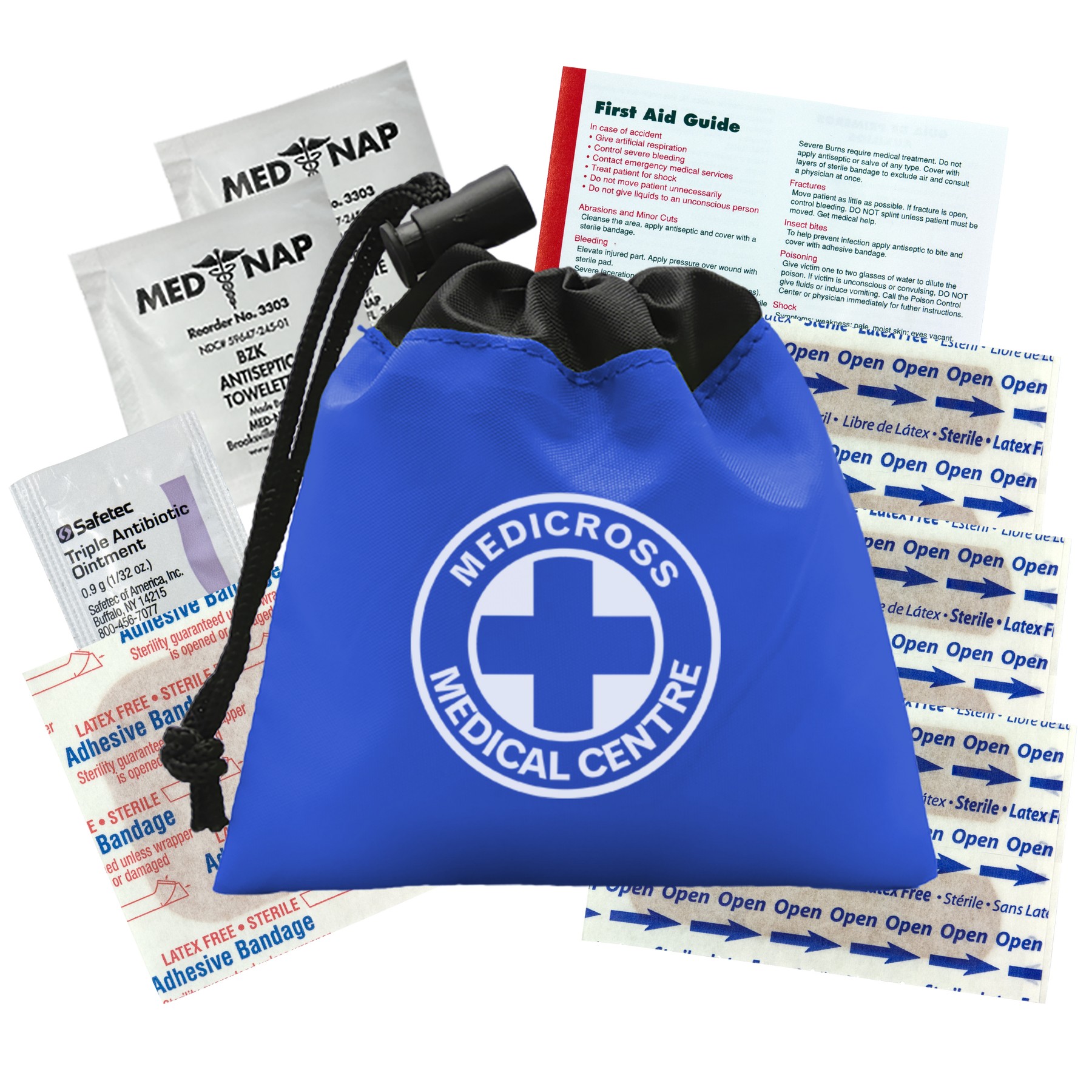 Picture of Garyline® Cinch Pouch First Aid Kit - 11 Piece