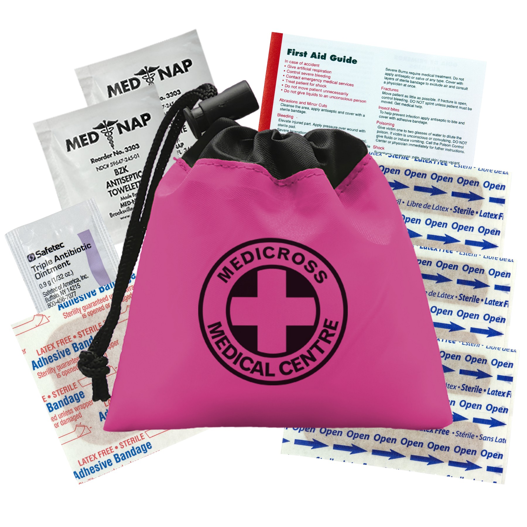 Picture of Garyline® Cinch Pouch First Aid Kit - 11 Piece