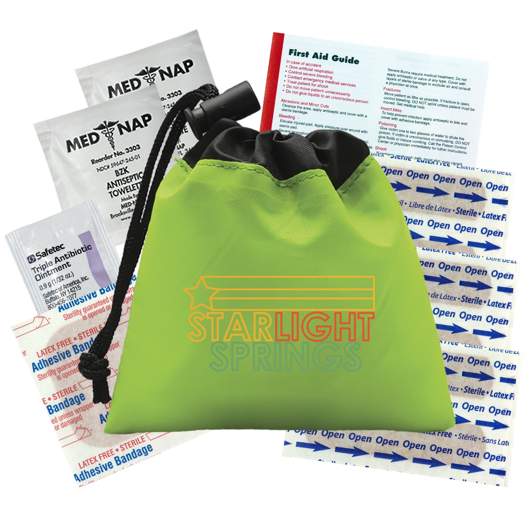 Picture of Garyline® Cinch Pouch First Aid Kit - 11 Piece
