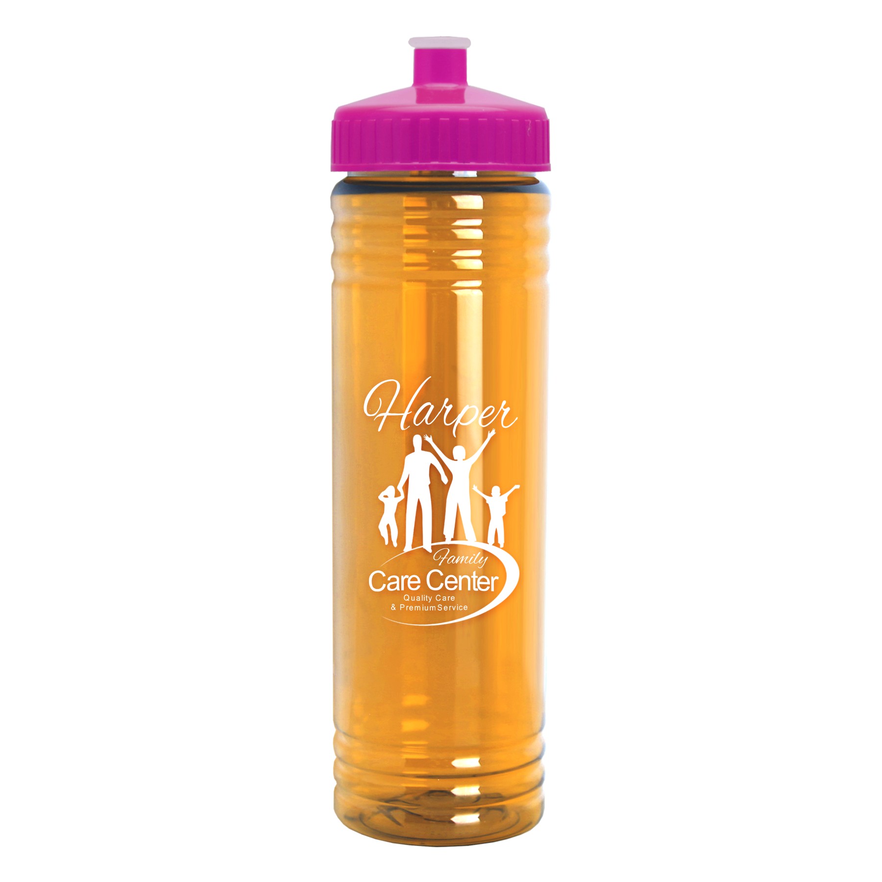 Picture of Garyline® Slim Fit Bottle with Push-Pull Lid - 24 oz.