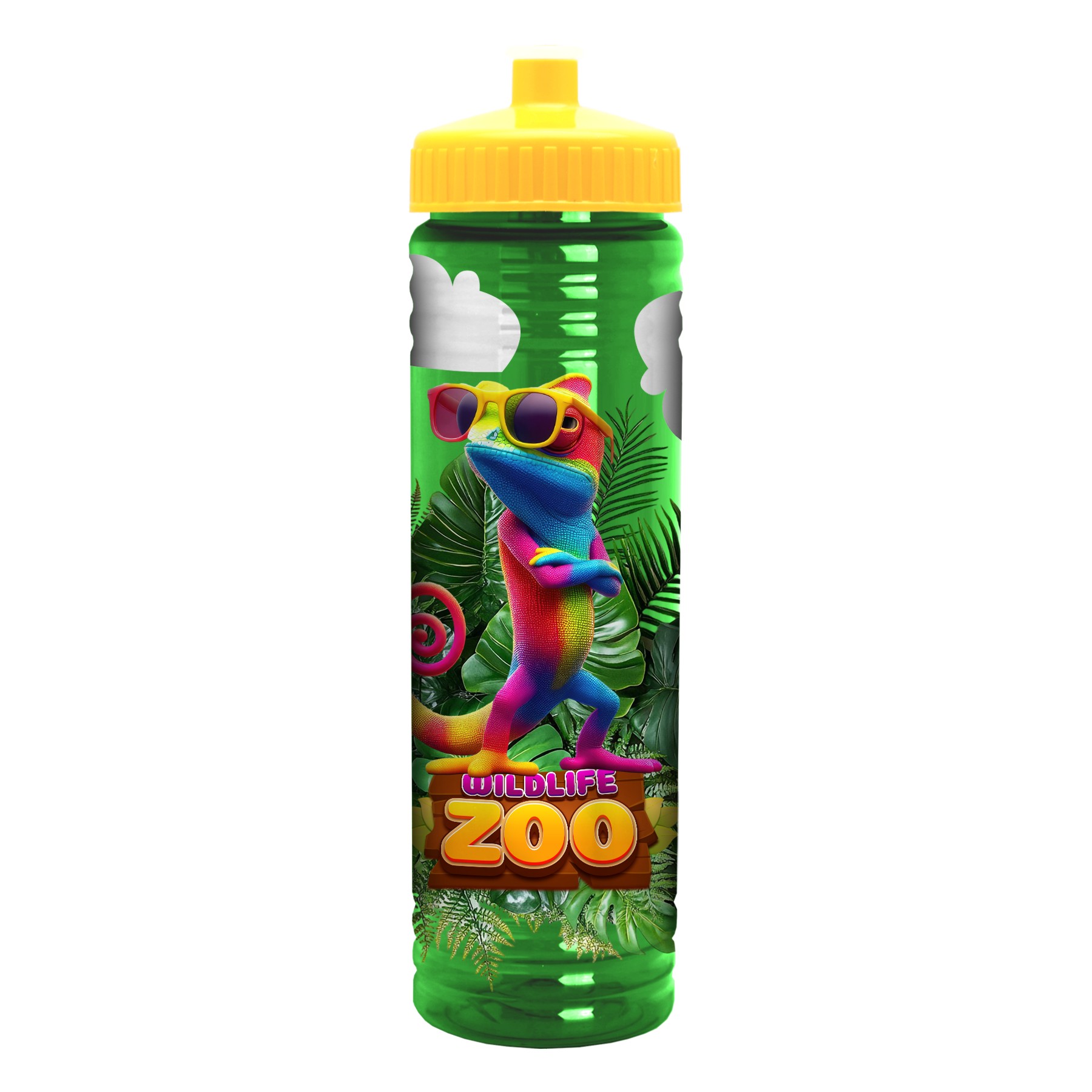 Picture of Garyline® Slim Fit Bottle with Push-Pull Lid - 24 oz.