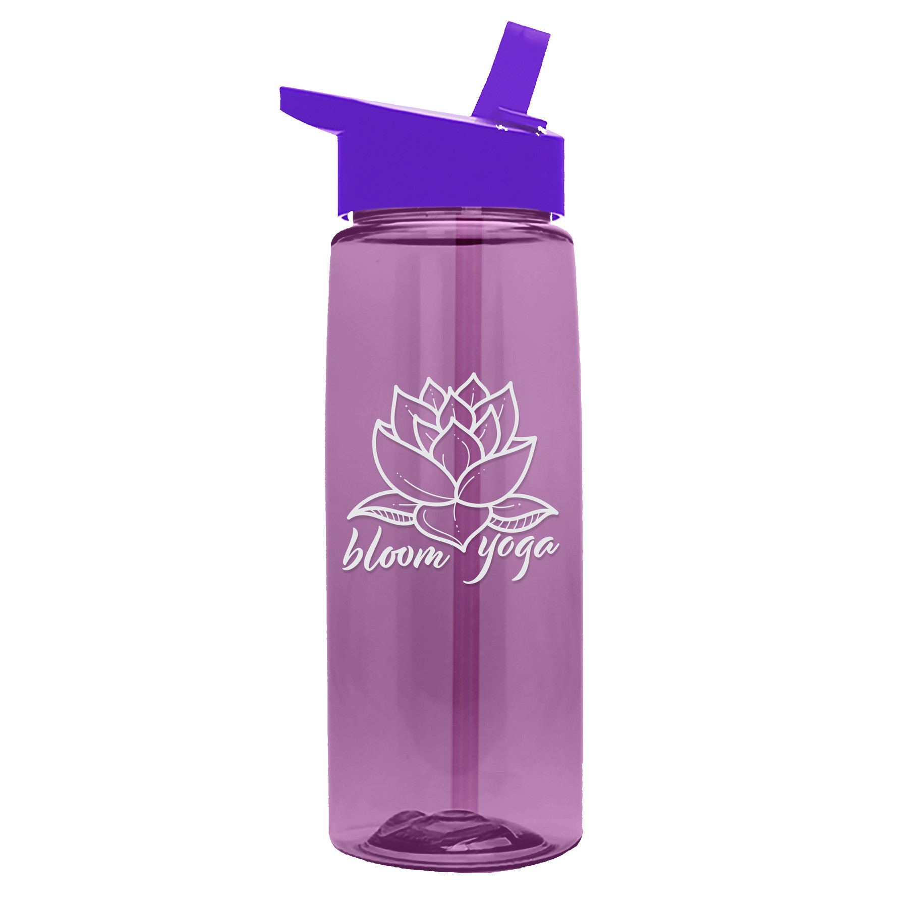 Picture of Garyline® Flair Tritan® Bottle with Flip-Straw Lid - 26 oz.
