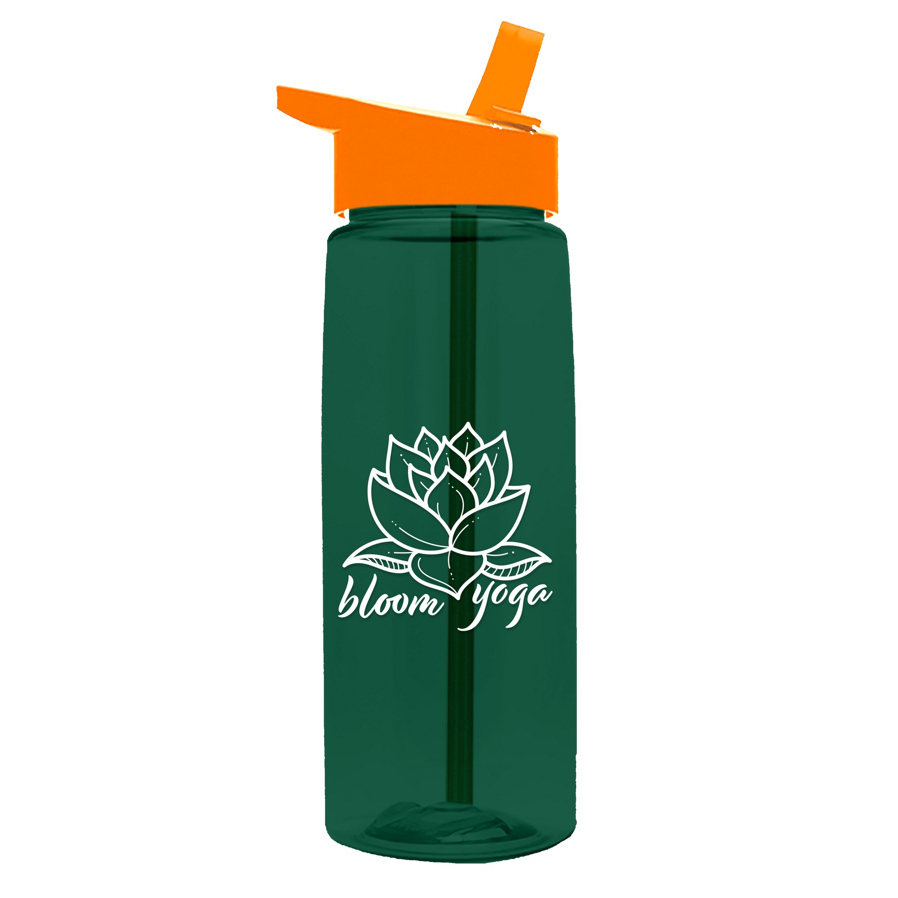 Picture of Garyline® Flair Tritan® Bottle with Flip-Straw Lid - 26 oz.