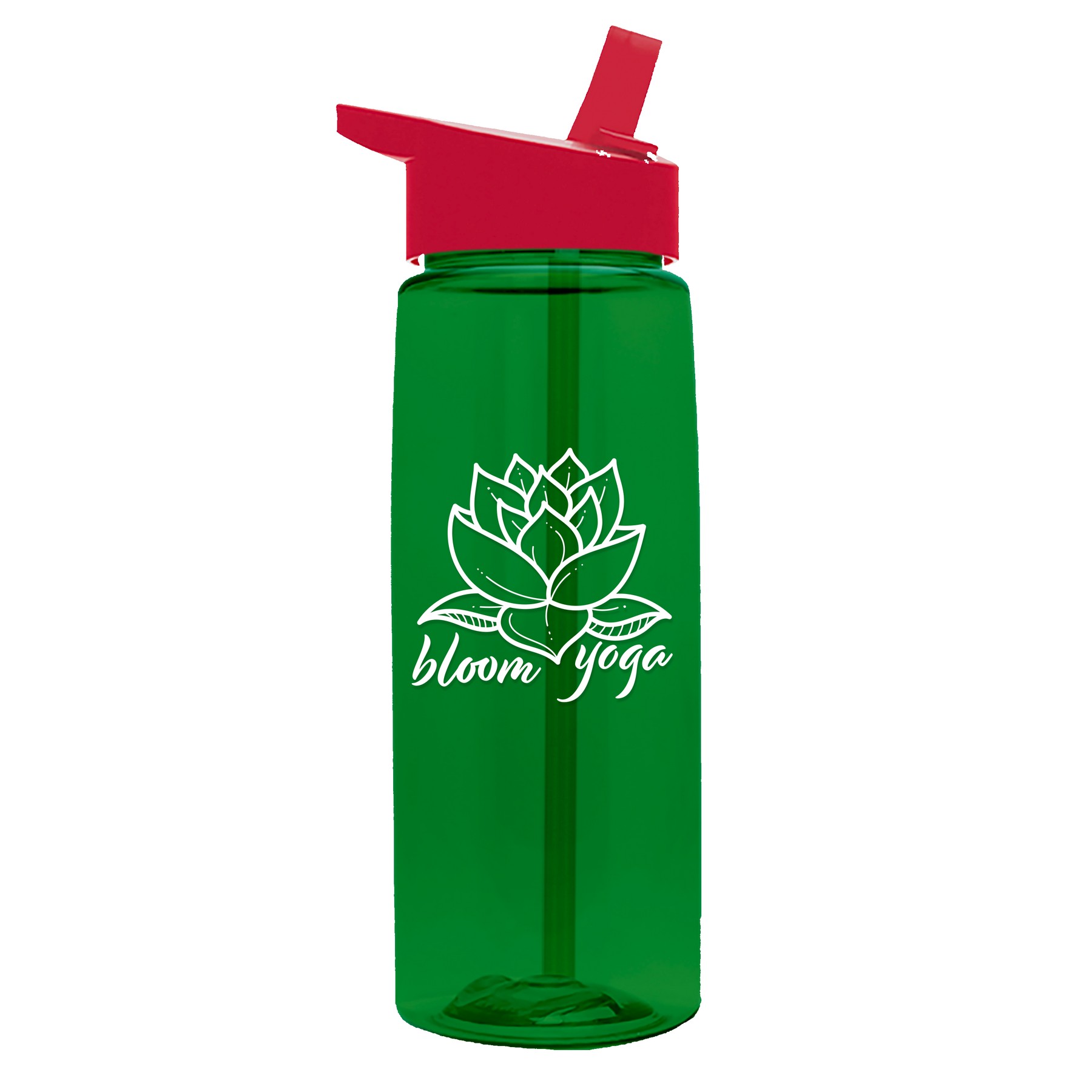 Picture of Garyline® Flair Tritan® Bottle with Flip-Straw Lid - 26 oz.