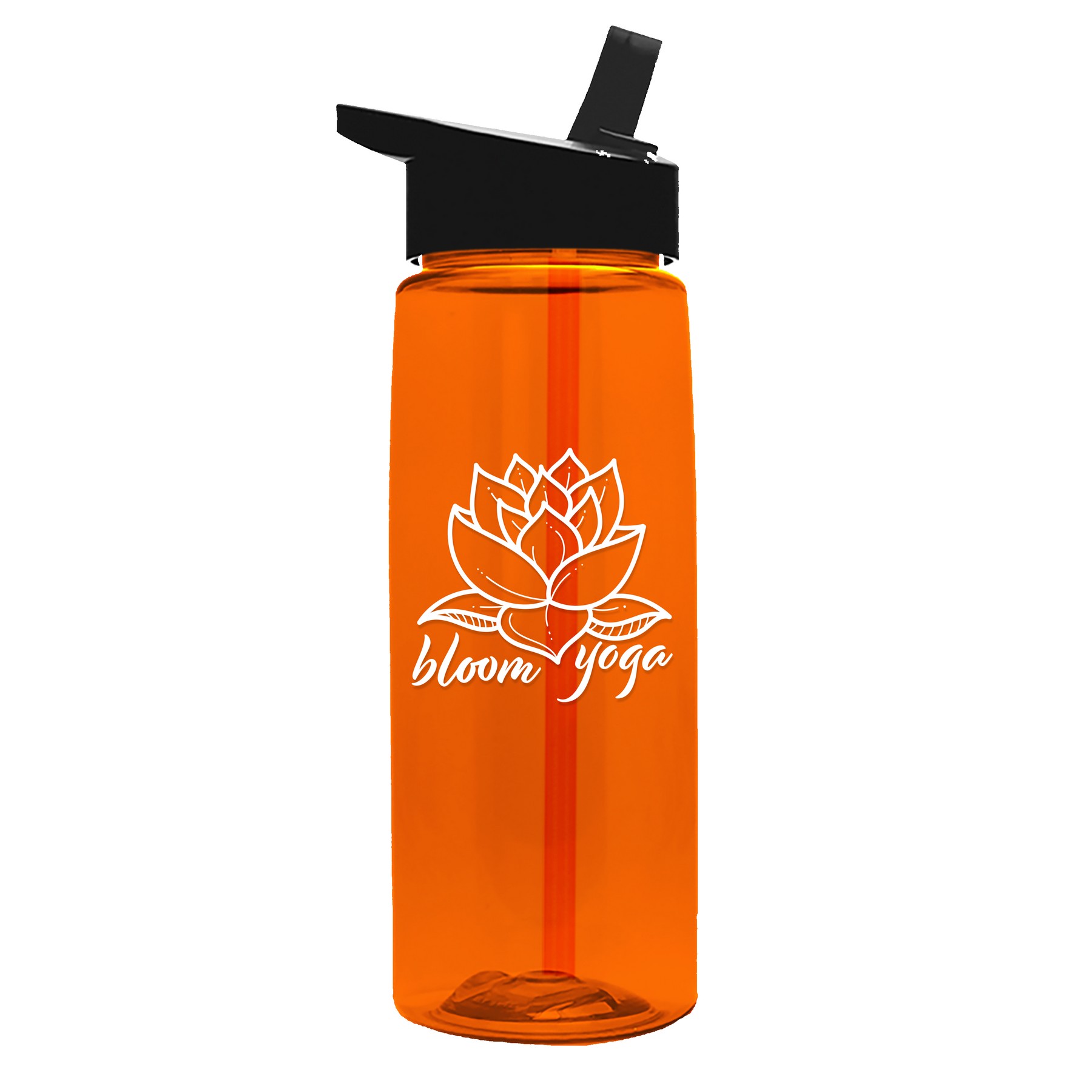 Picture of Garyline® Flair Tritan® Bottle with Flip-Straw Lid - 26 oz.