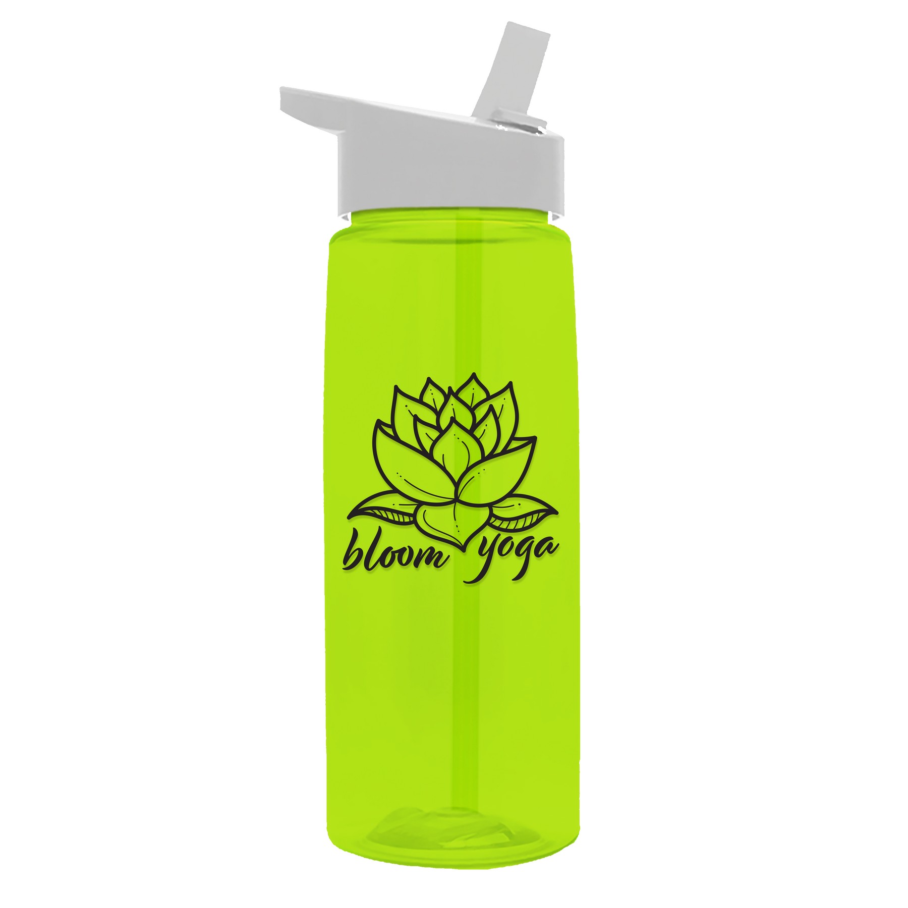 Picture of Garyline® Flair Tritan® Bottle with Flip-Straw Lid - 26 oz.