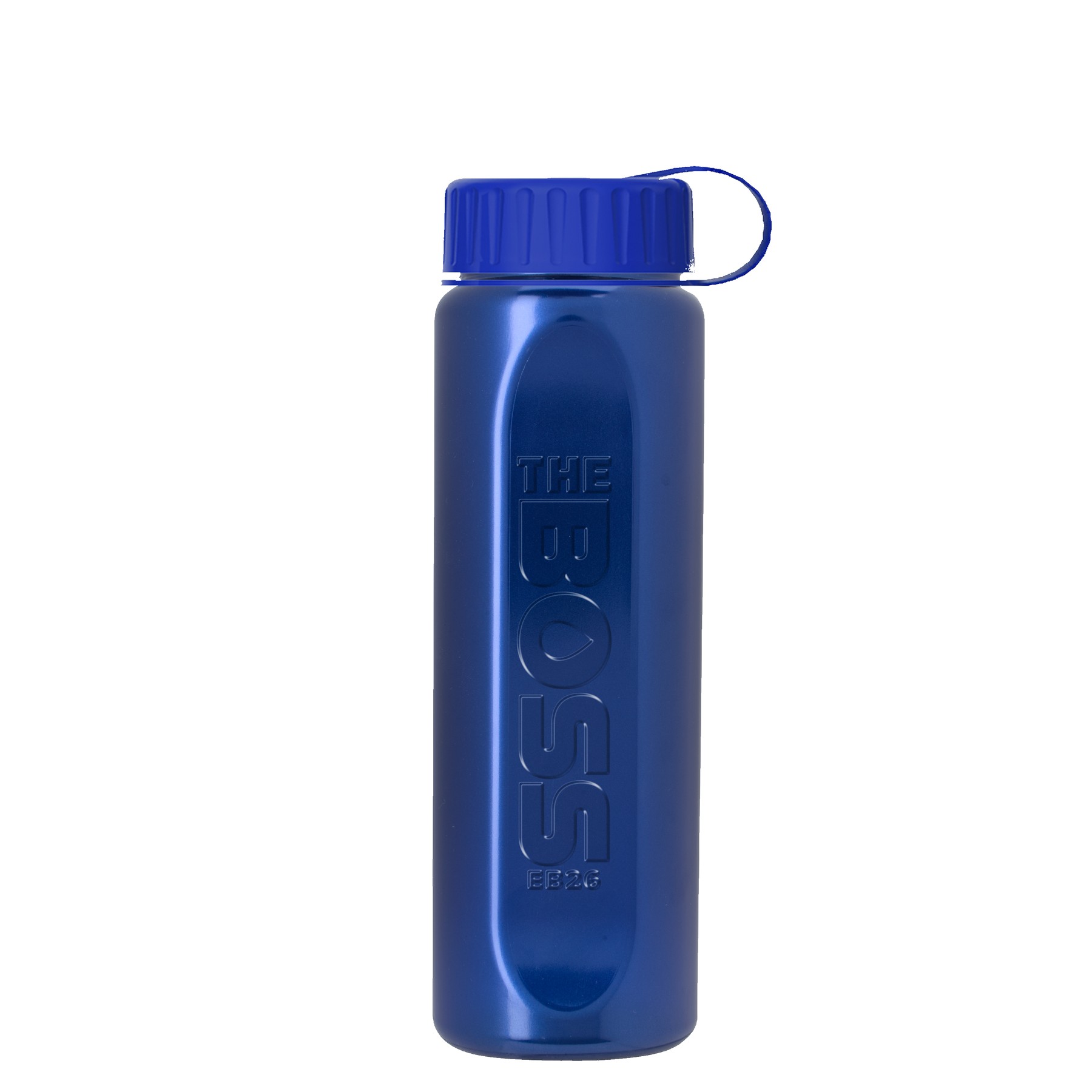 Picture of Garyline® Boss Embossed RPET Bottle with Tethered Lid - 26 oz.
