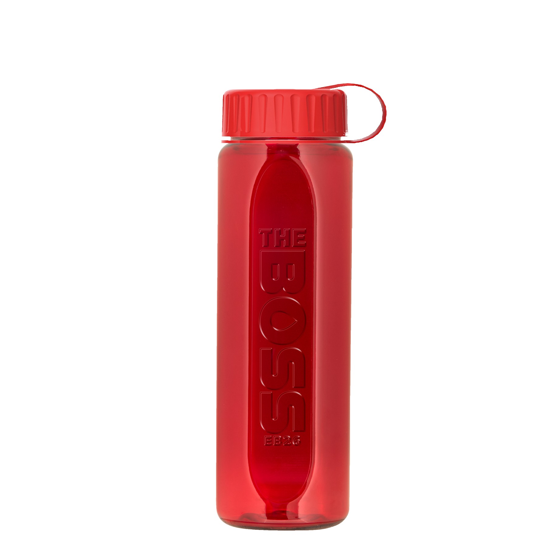 Picture of Garyline® Boss Embossed RPET Bottle with Tethered Lid - 26 oz.