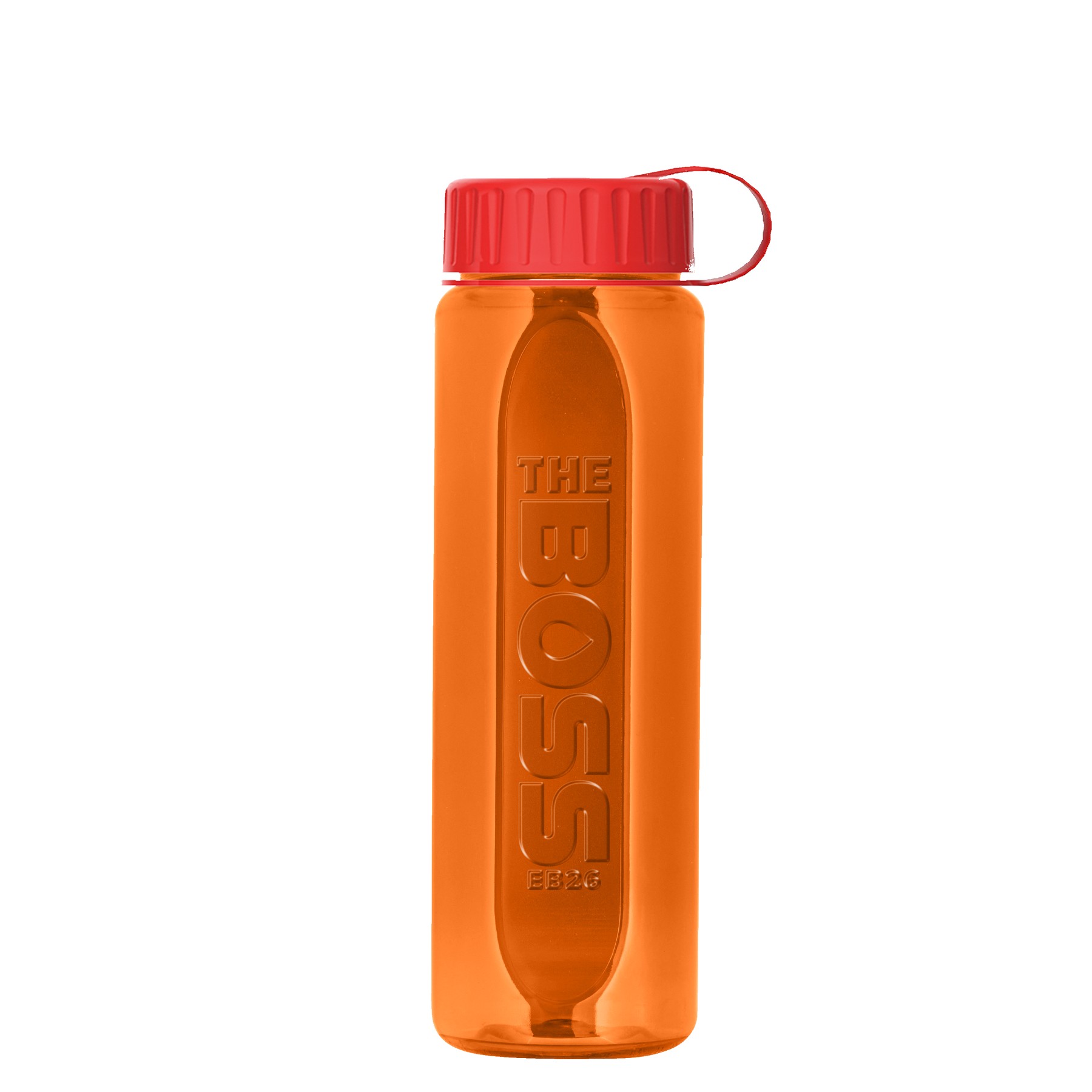 Picture of Garyline® Boss Embossed RPET Bottle with Tethered Lid - 26 oz.
