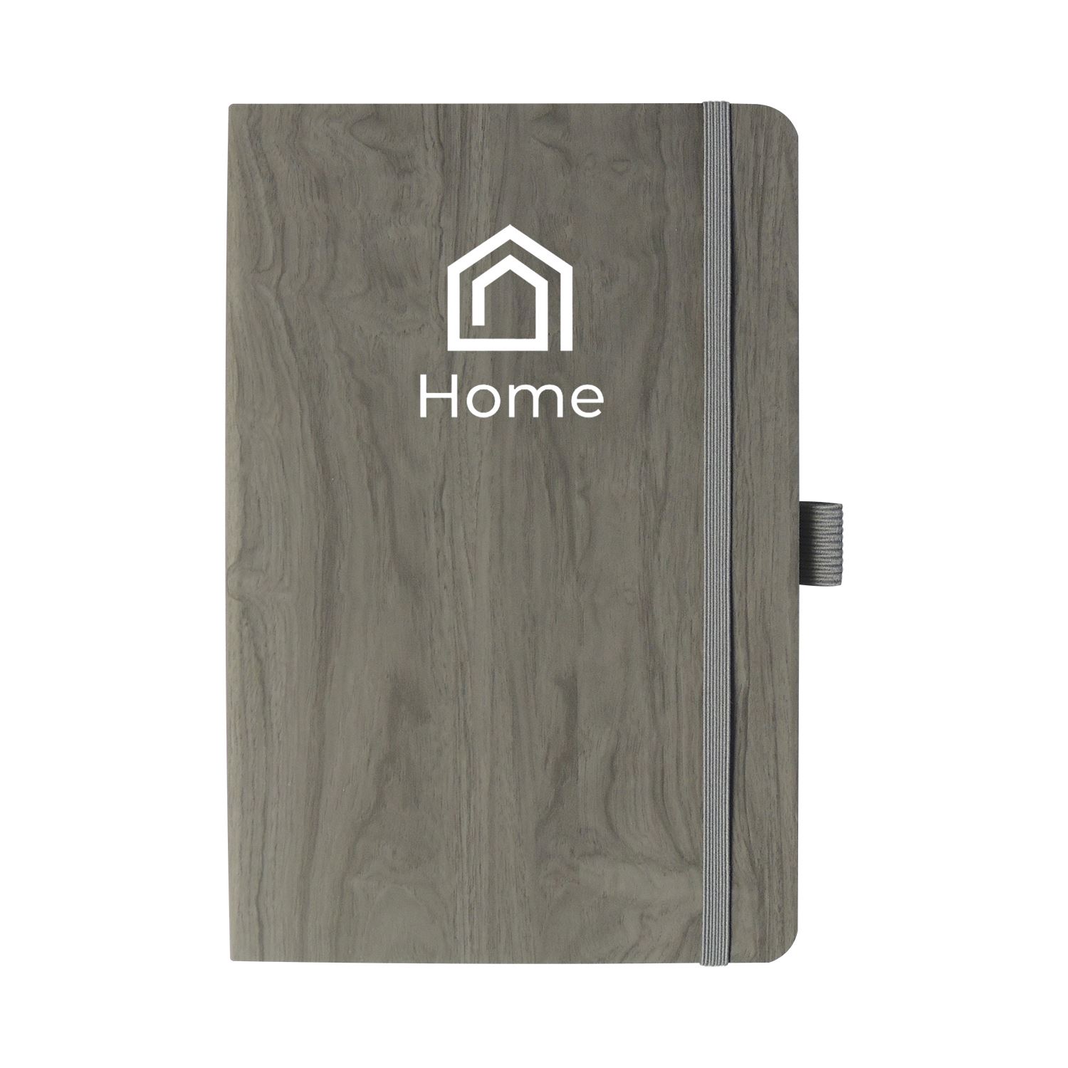 Picture of Good Value™ Soft-Touch Wood Grain Journal
