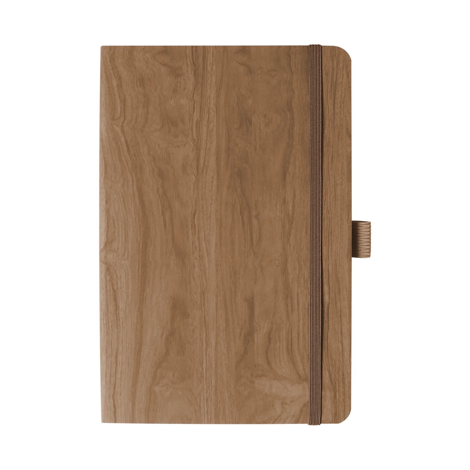 Picture of Good Value™ Soft-Touch Wood Grain Journal