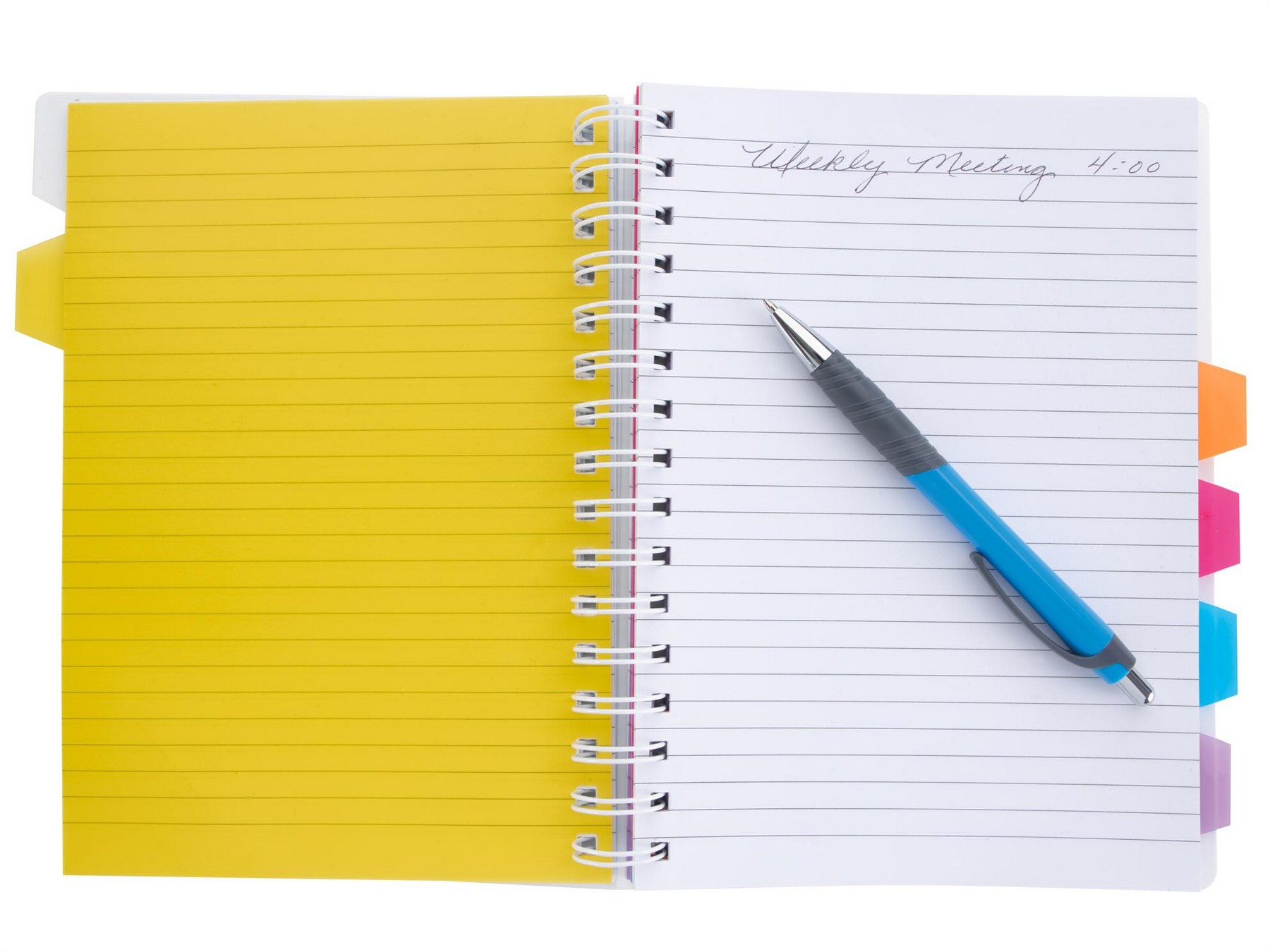 Picture of Good Value™ Spiral Notebook with Tabs