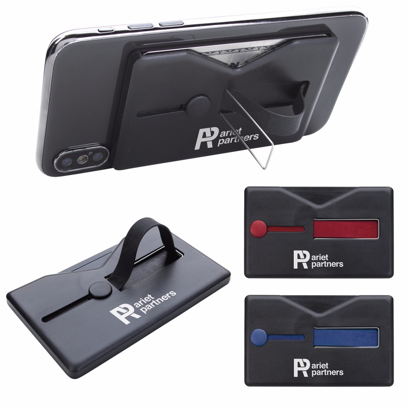 Picture of Comfort Grip RFID Phone Wallet with Stand
