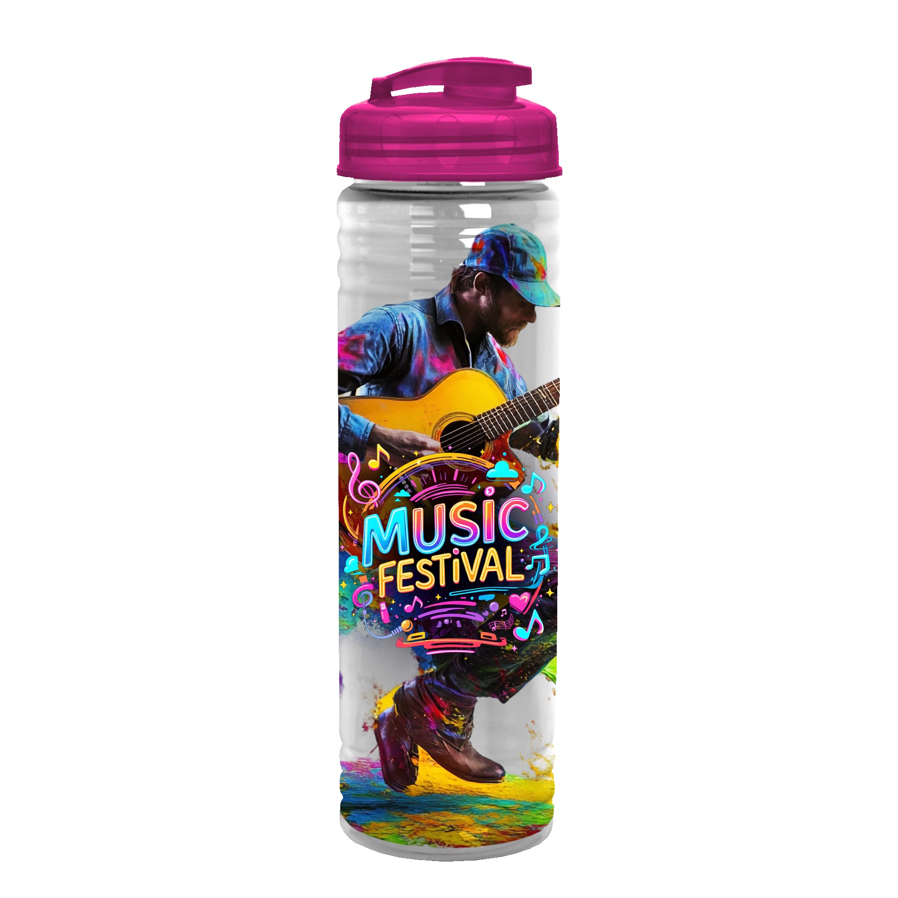 Picture of Garyline® Slim Fit Bottle with Flip-Top Lid - 24 oz.