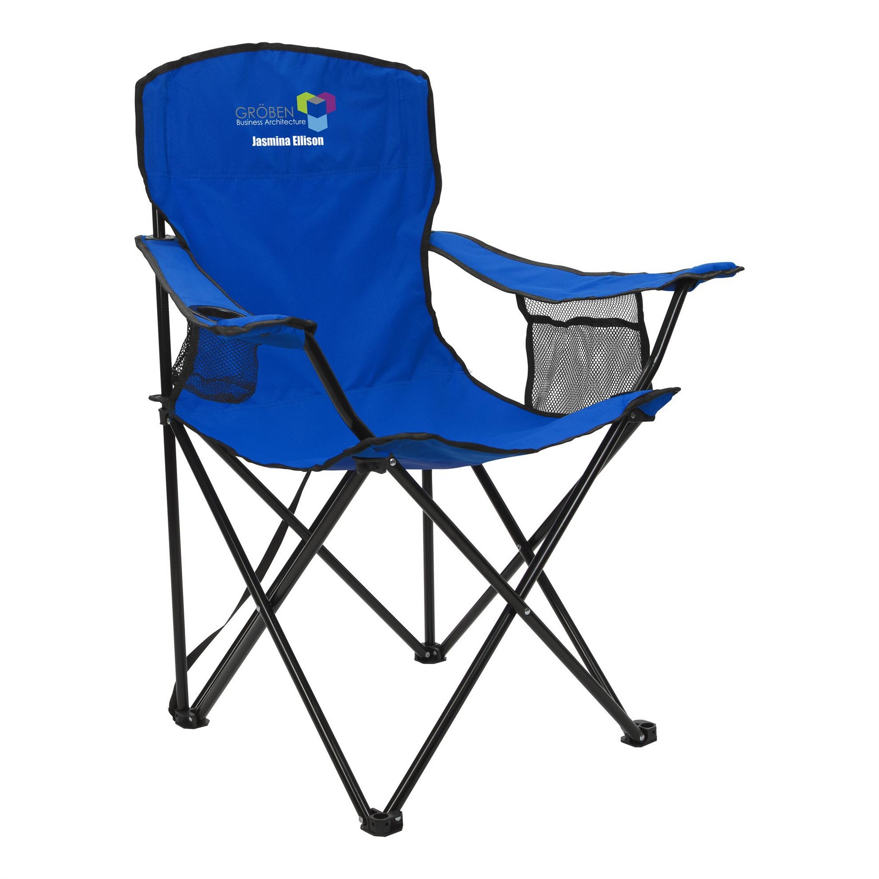 Picture of RPET Folding Chair with Carrying Strap