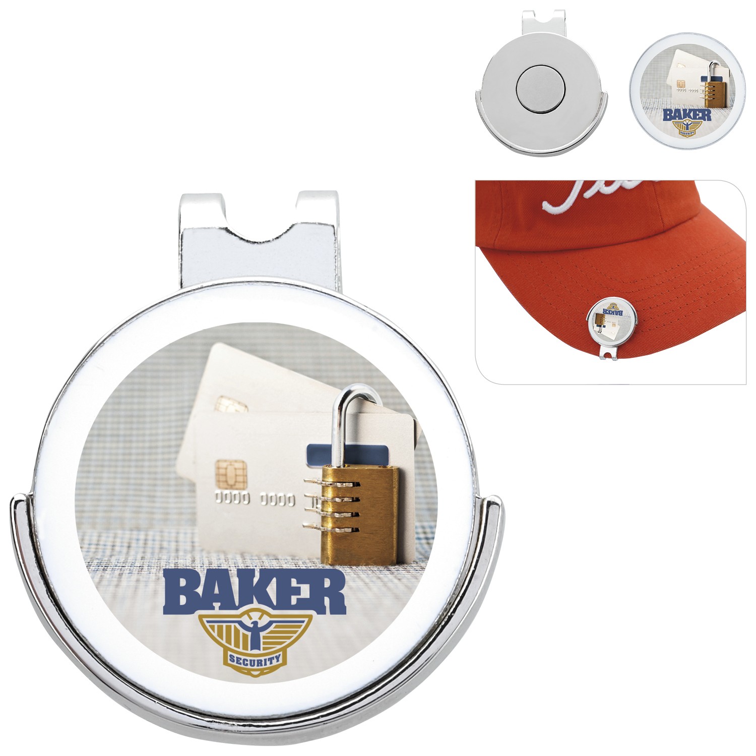 Picture of Good Value™ Golfers Ball Marker Hat Clip