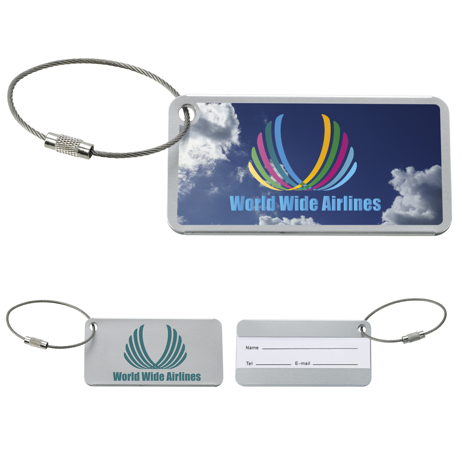 Picture of Good Value™ Compact Luggage Tag