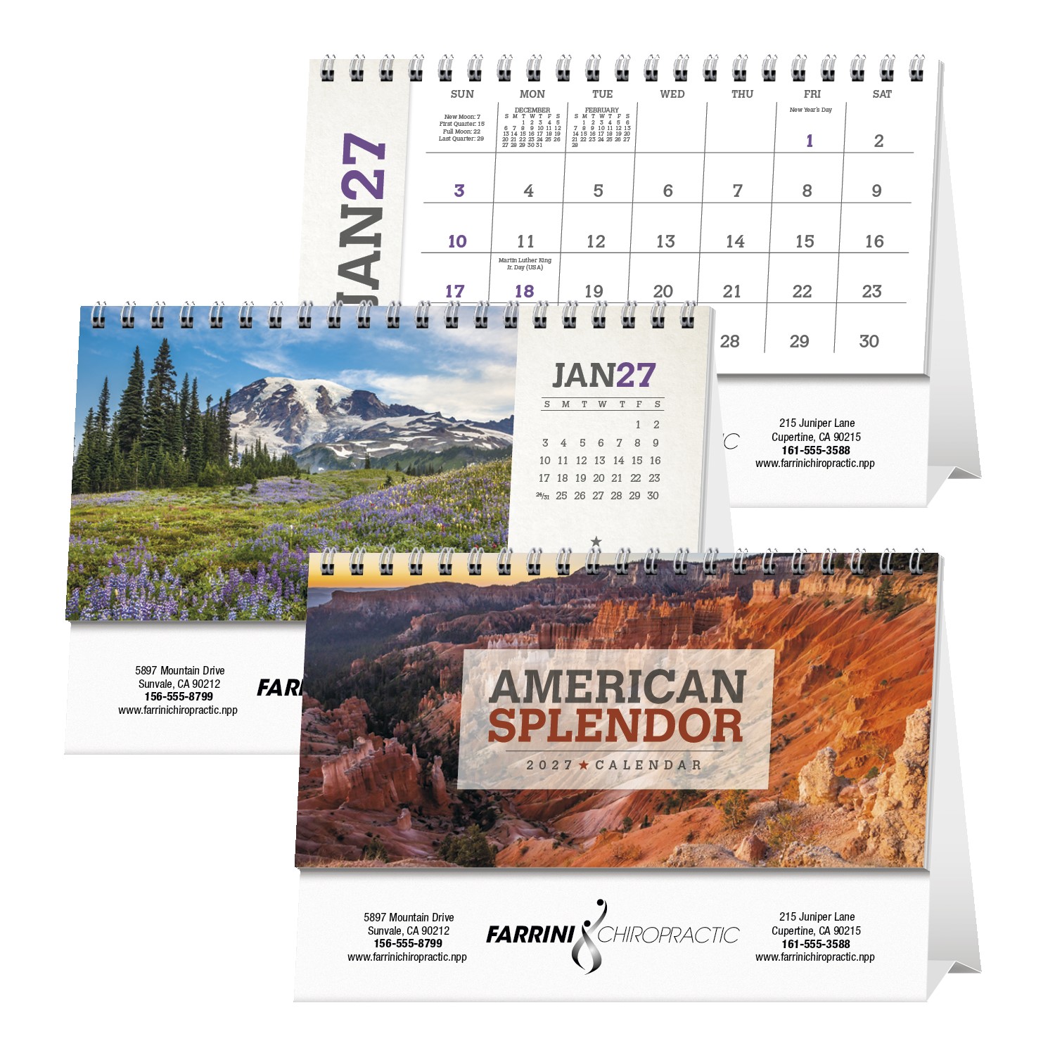 Picture of Triumph® Calendars American Splendor Desk Calendar