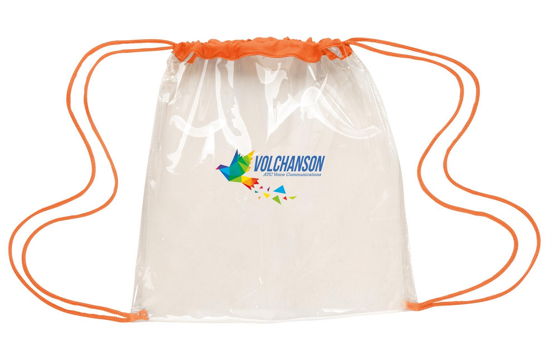Picture of Good Value™ Clear Game Drawstring Backpack