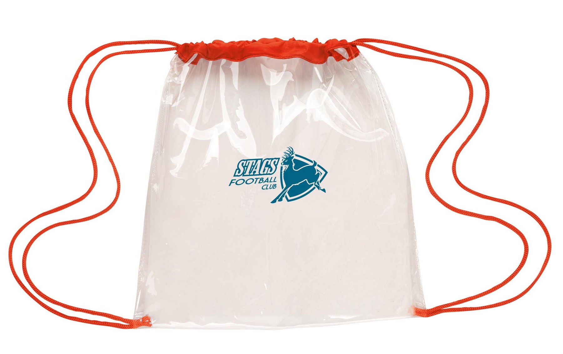 Picture of Good Value™ Clear Game Drawstring Backpack