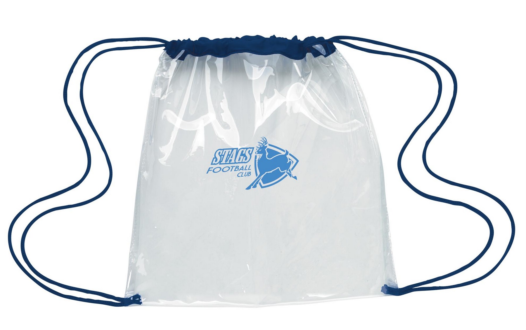 Picture of Good Value™ Clear Game Drawstring Backpack