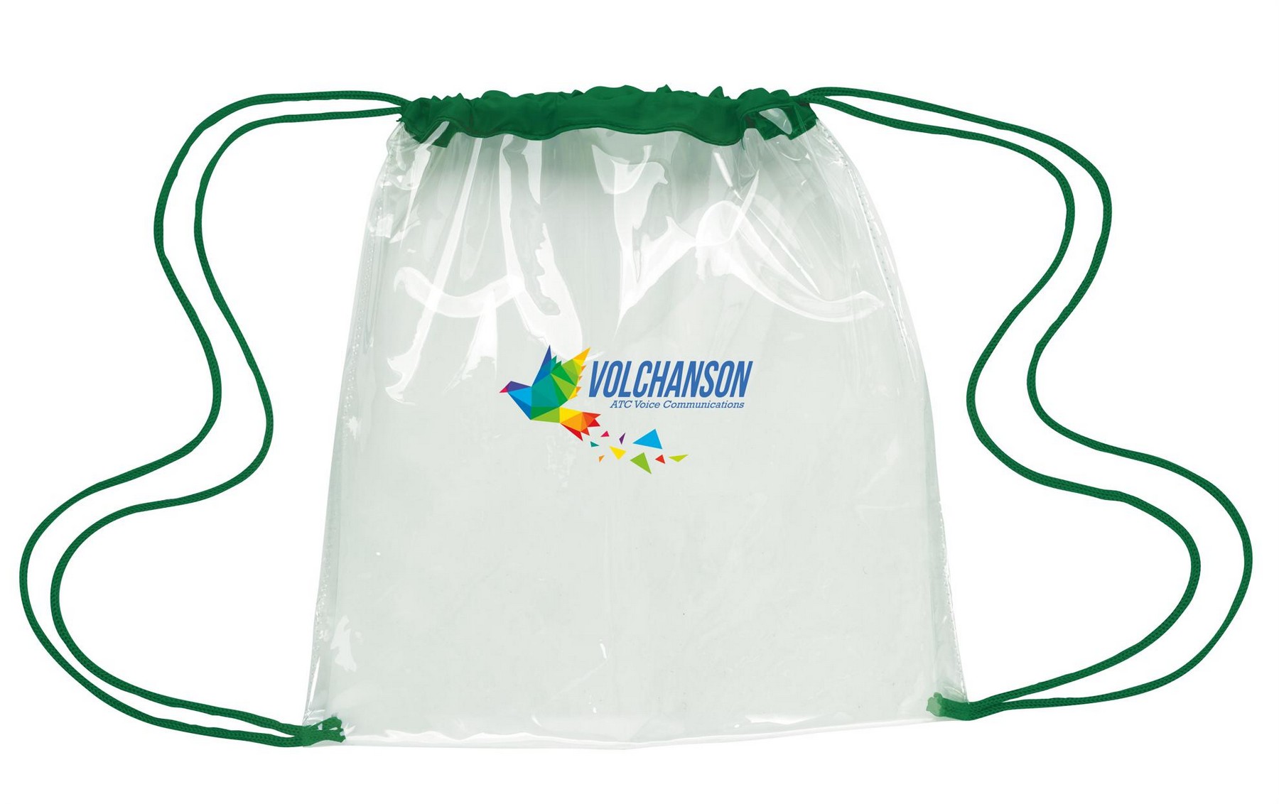 Picture of Good Value™ Clear Game Drawstring Backpack
