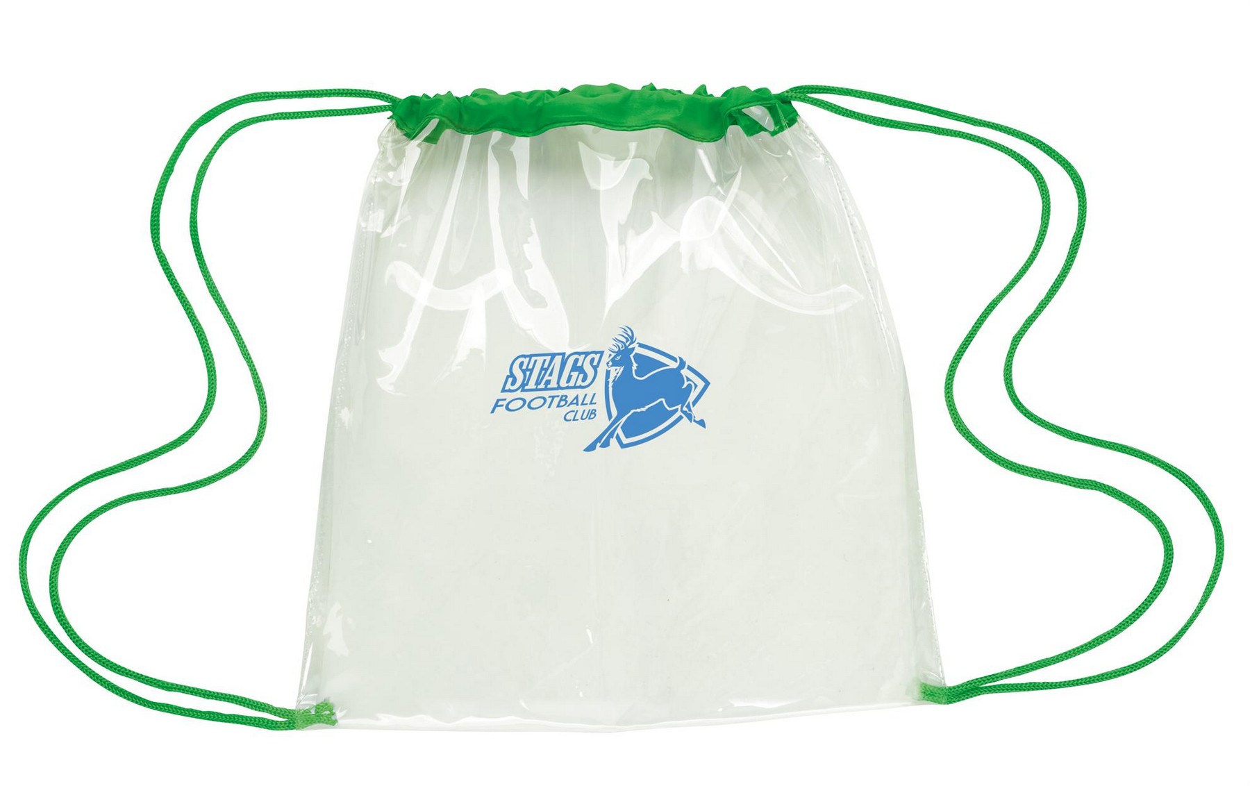 Picture of Good Value™ Clear Game Drawstring Backpack