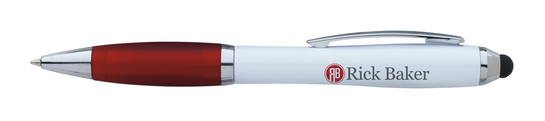Picture of Good Value™ Ion White Stylus RABS Pen
