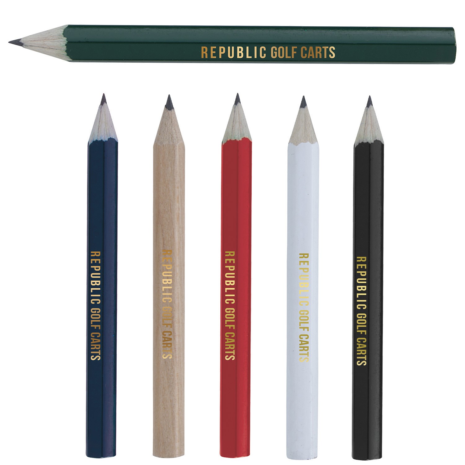 Picture of Hex Golf Pencil
