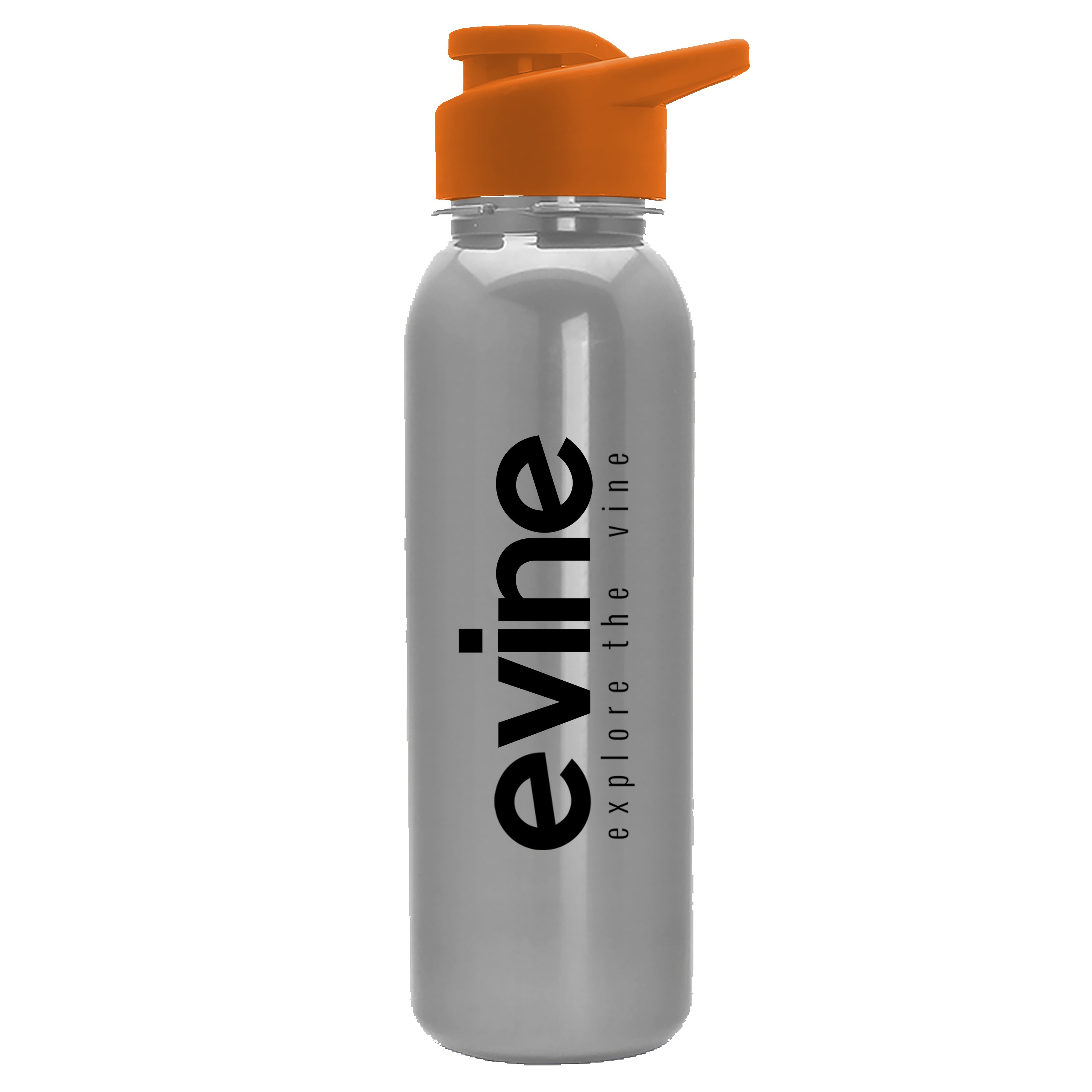 Picture of Garyline® Terrain Metallike Bottle with Drink-Thru Lid - 24 oz.