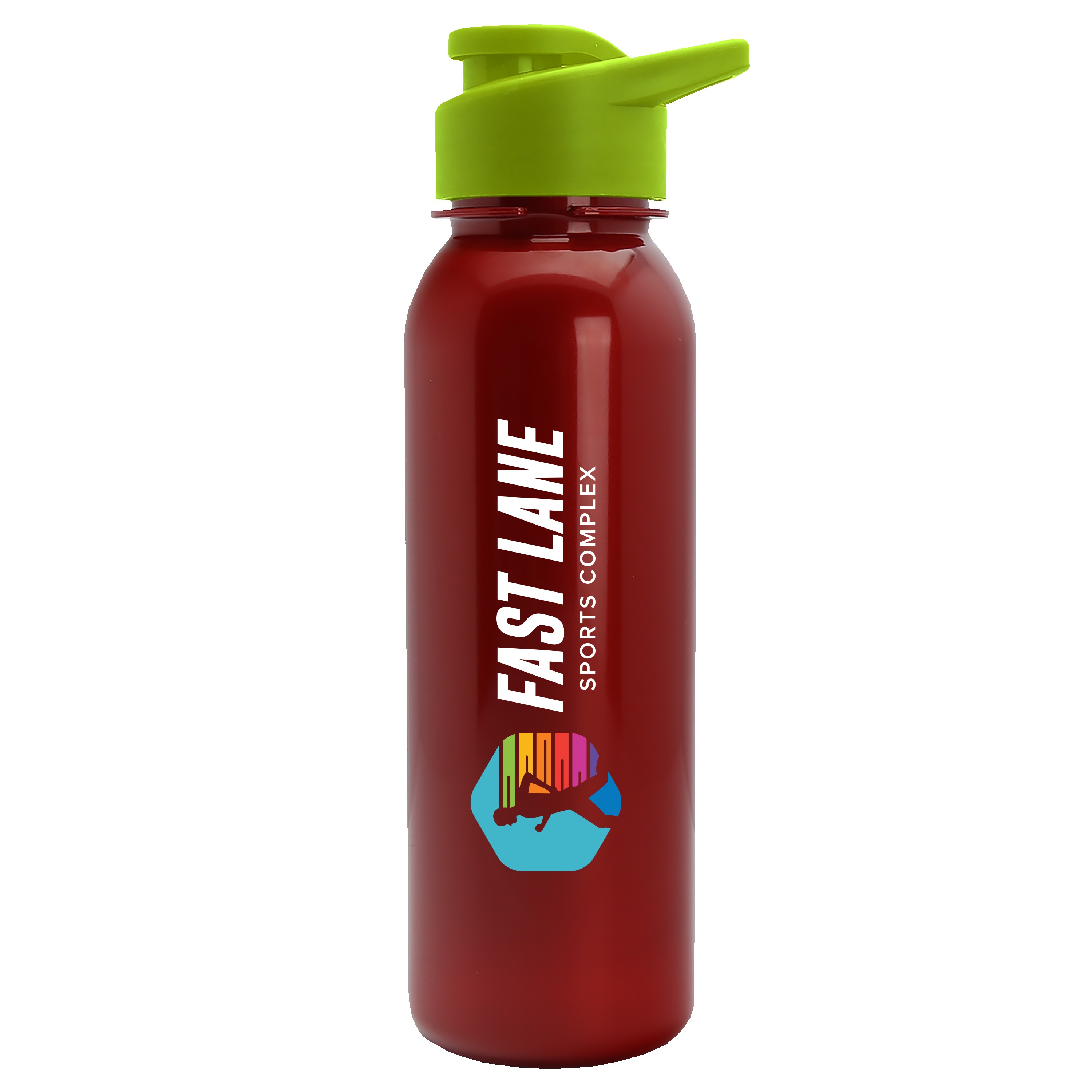 Picture of Garyline® Terrain Metallike Bottle with Drink-Thru Lid - 24 oz.