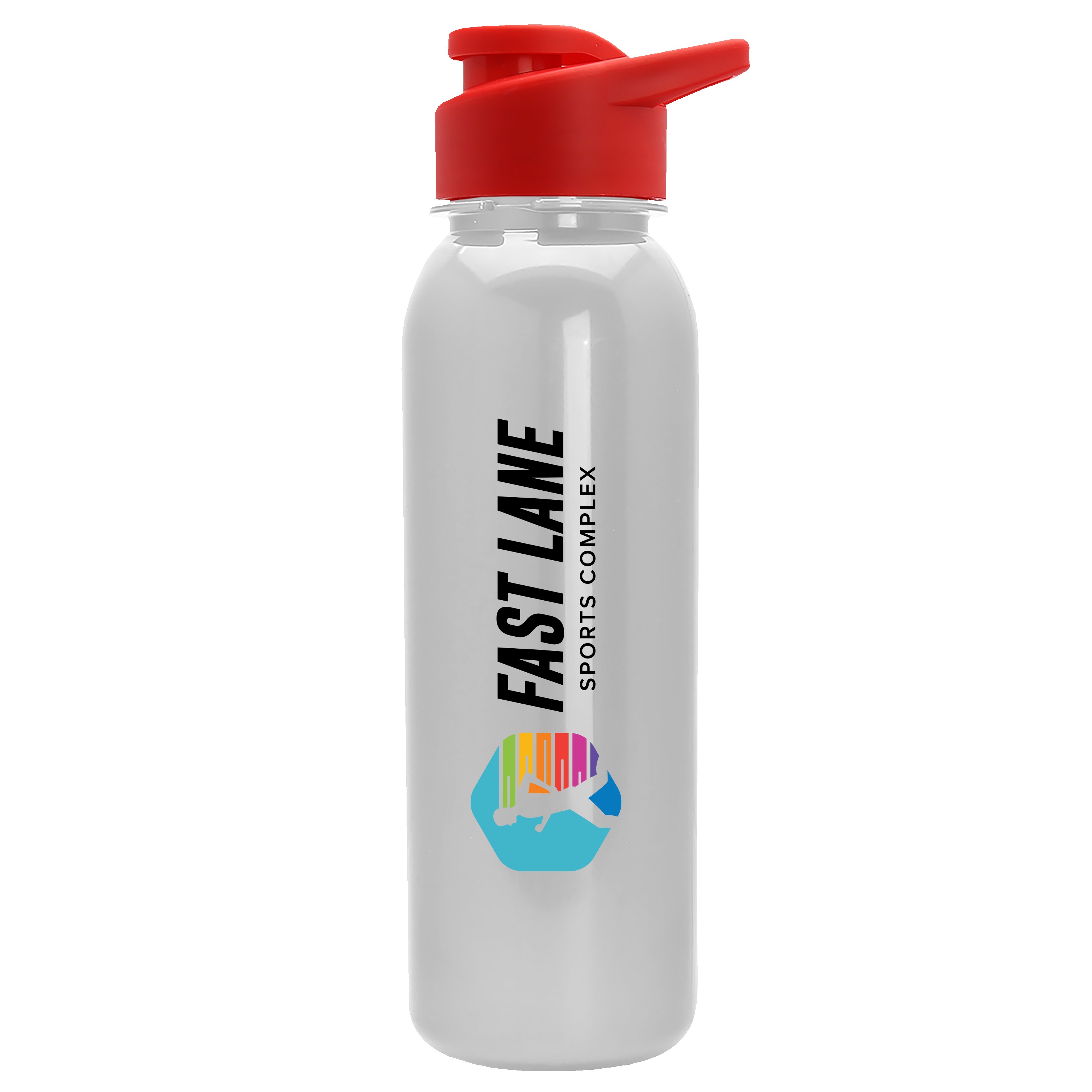 Picture of Garyline® Terrain Metallike Bottle with Drink-Thru Lid - 24 oz.