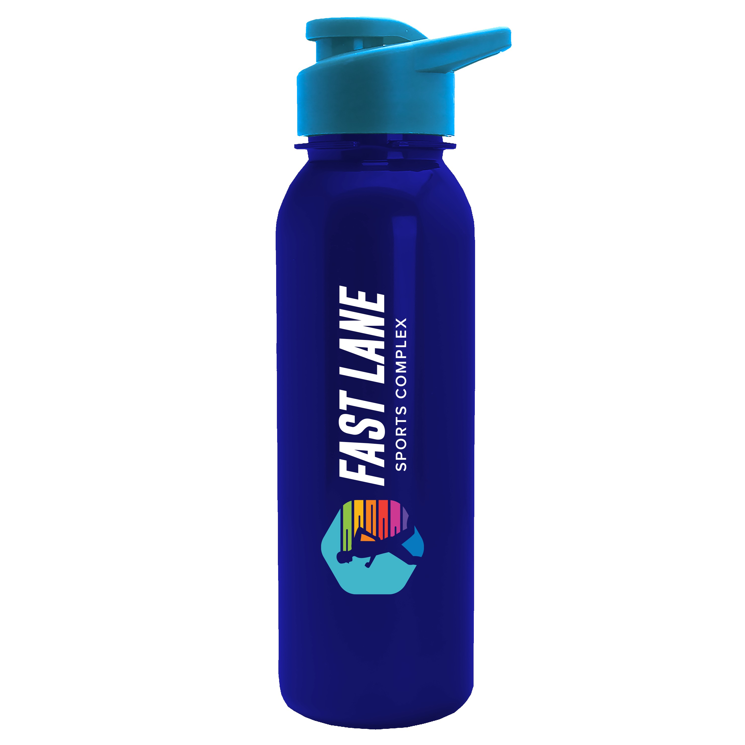 Picture of Garyline® Terrain Metallike Bottle with Drink-Thru Lid - 24 oz.