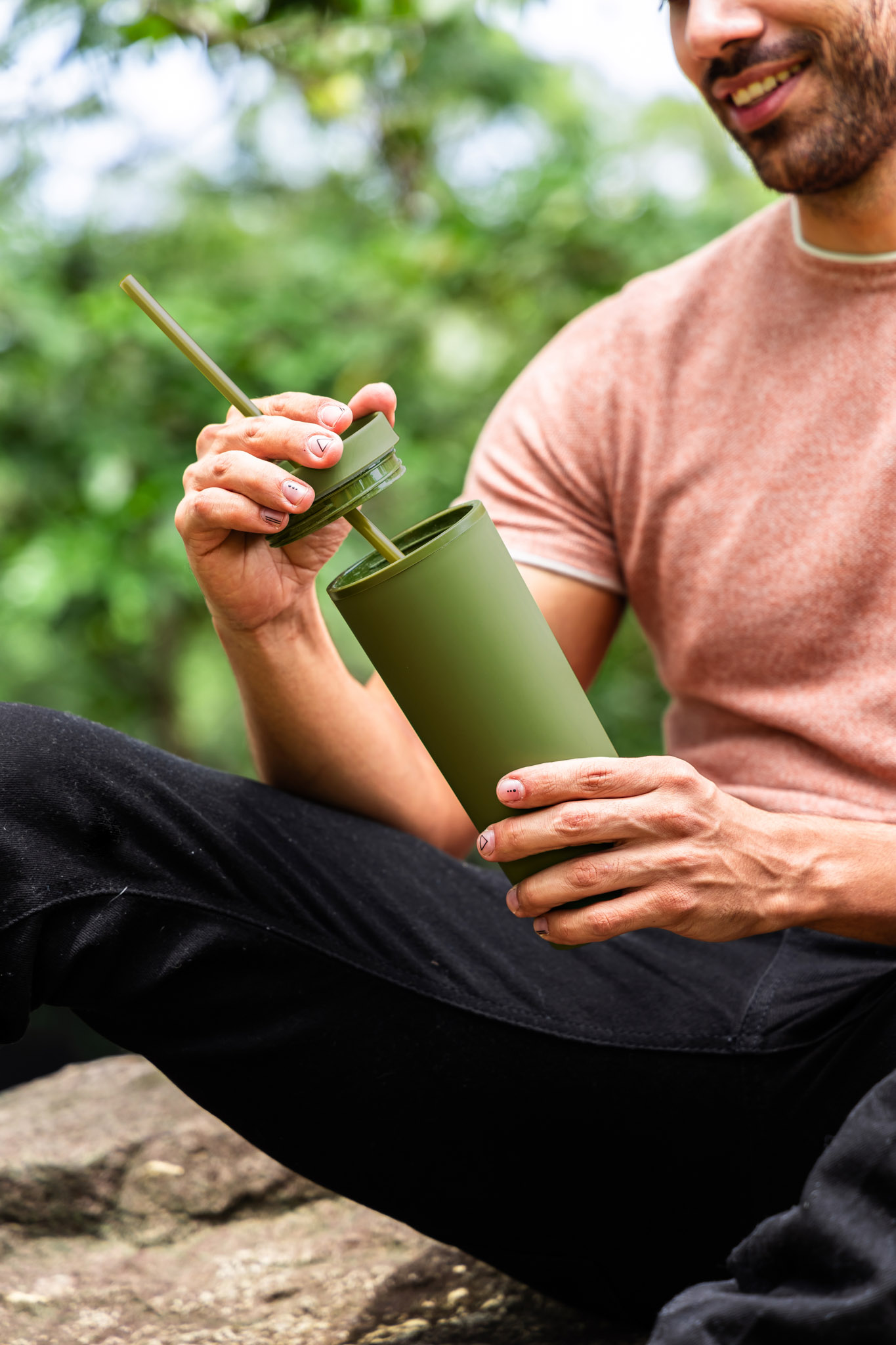 Picture of 18 oz Slique Recycled Tumbler