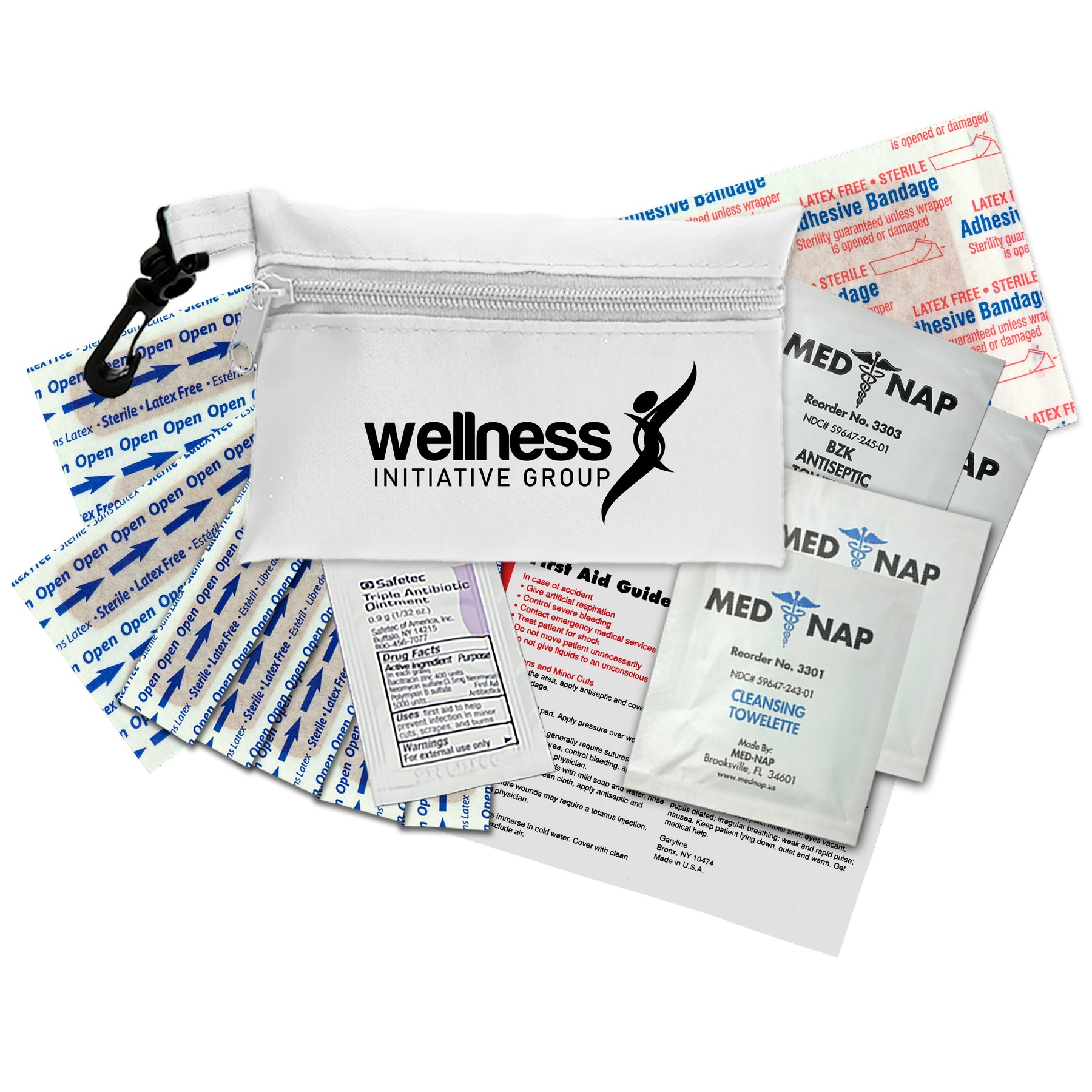 Picture of Garyline® Zip Pouch First Aid Kit - 16 Piece