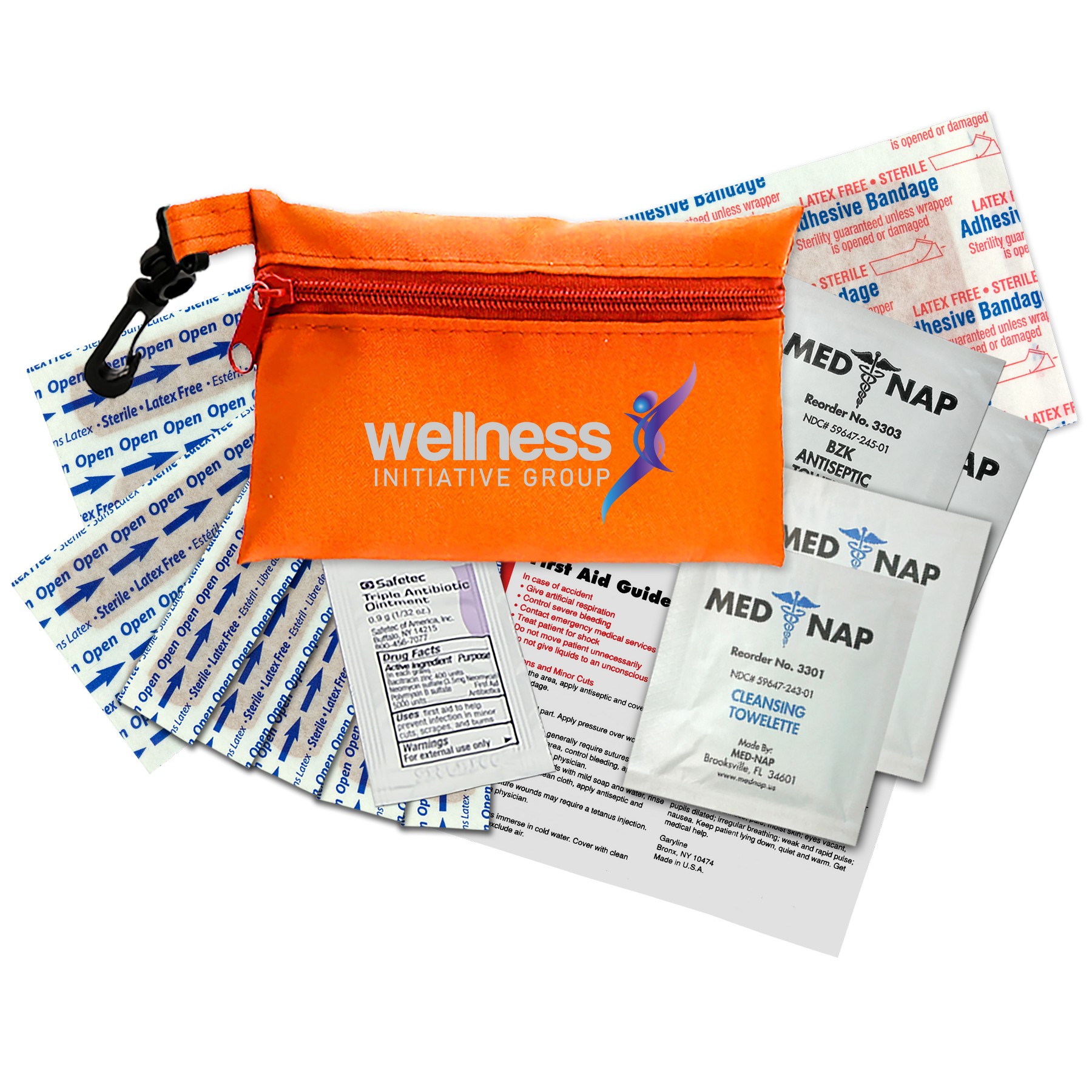 Picture of Garyline® Zip Pouch First Aid Kit - 16 Piece