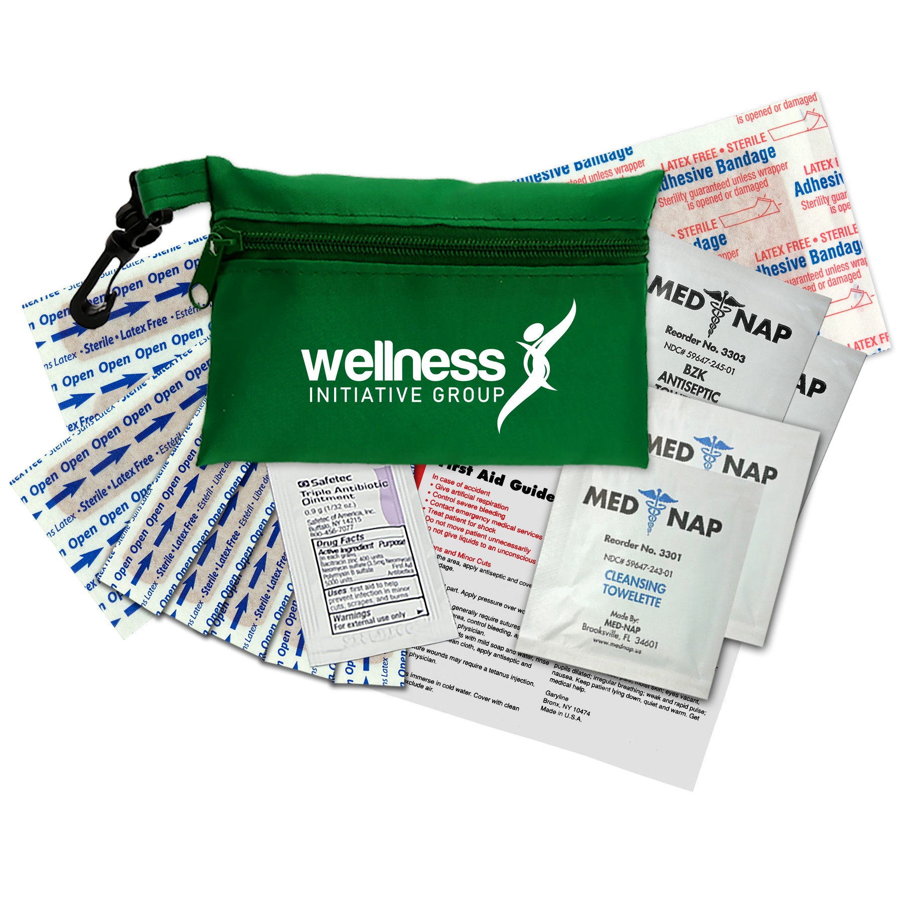 Picture of Garyline® Zip Pouch First Aid Kit - 16 Piece
