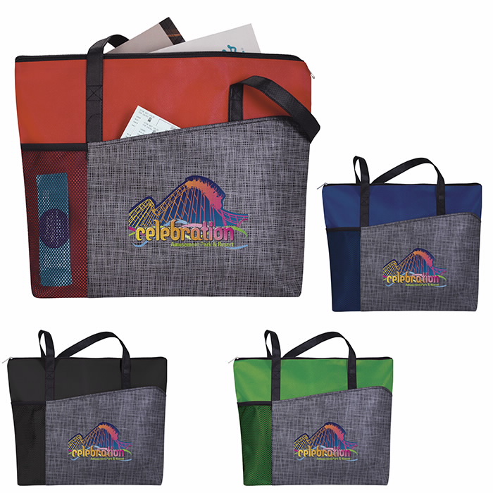 Picture of Good Value™ Select Pattern Non-Woven Tote