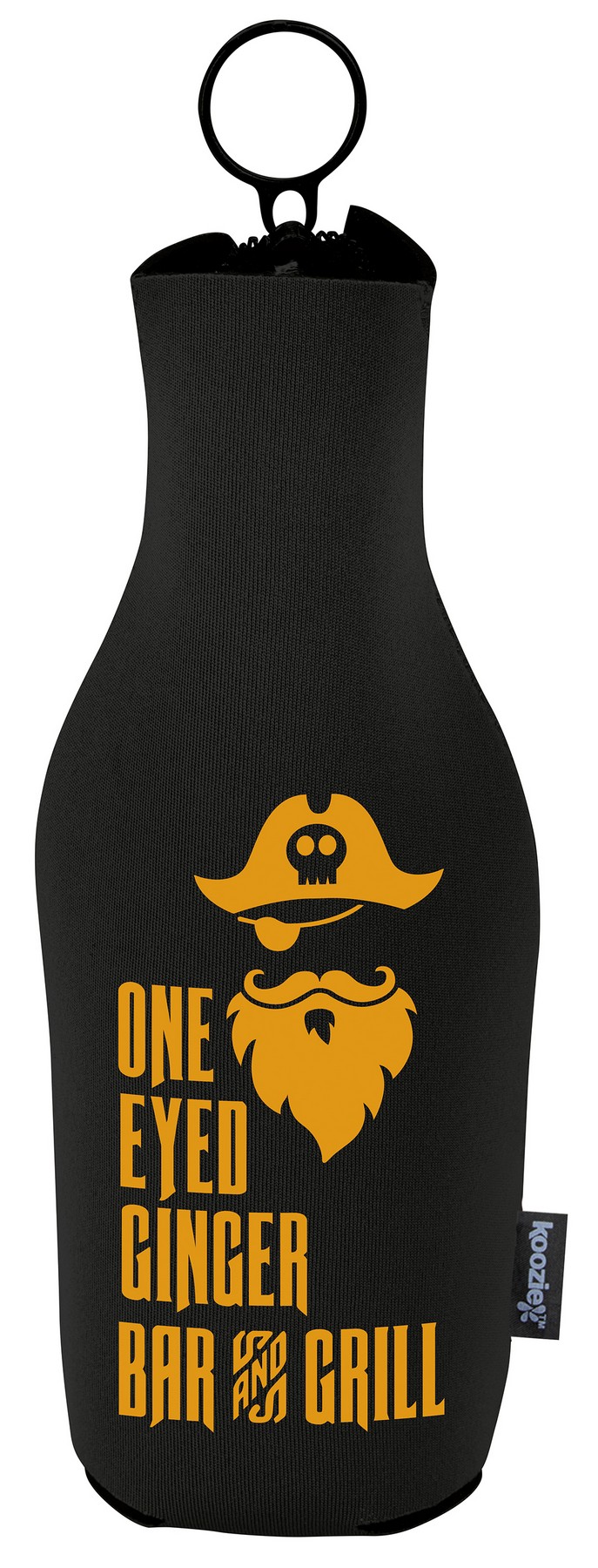 Picture of Koozie® Neoprene Zip-Up Bottle Cooler