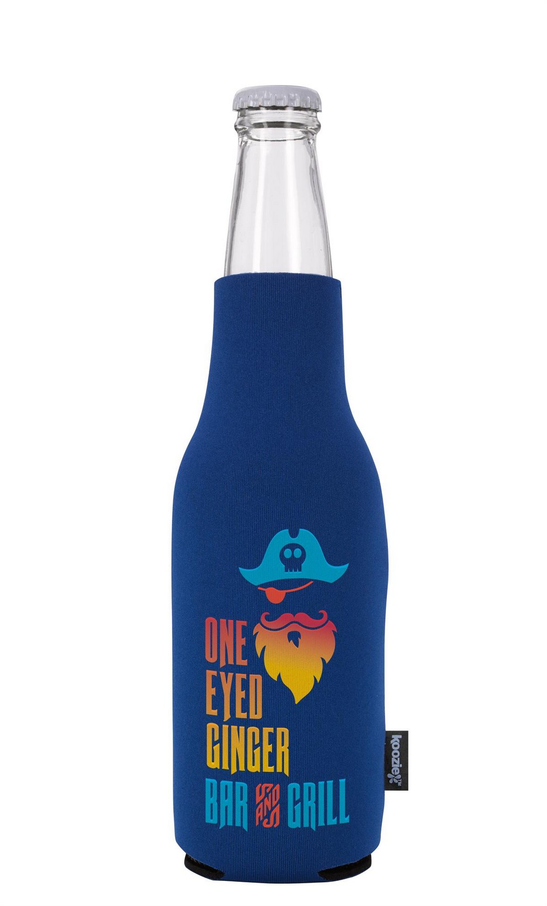 Picture of Koozie® Neoprene Zip-Up Bottle Cooler