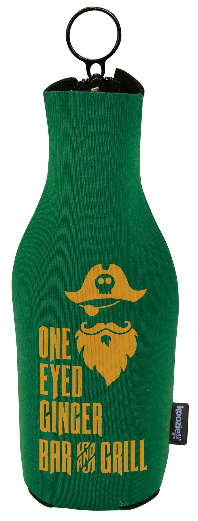 Picture of Koozie® Neoprene Zip-Up Bottle Cooler