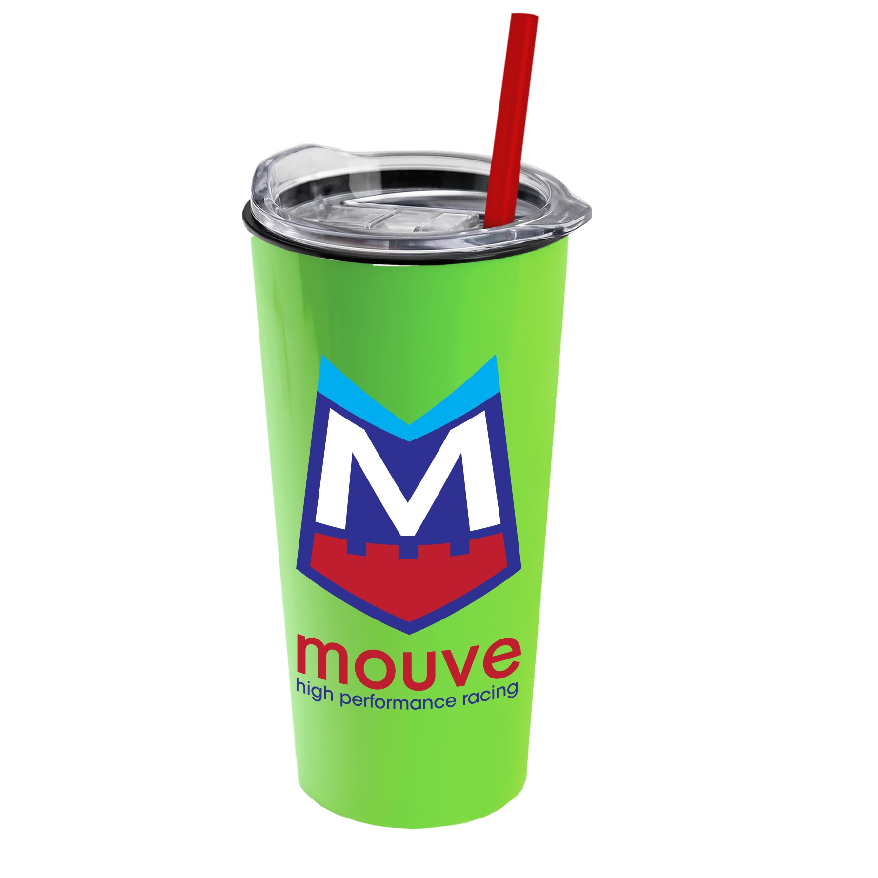 Picture of Garyline® Roadmaster Travel Tumbler with Slider Lid and Straw - 18 oz.