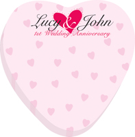 Picture of Souvenir® Sticky Note™ 3" x 3" Die Cut Pad, 50 sheet