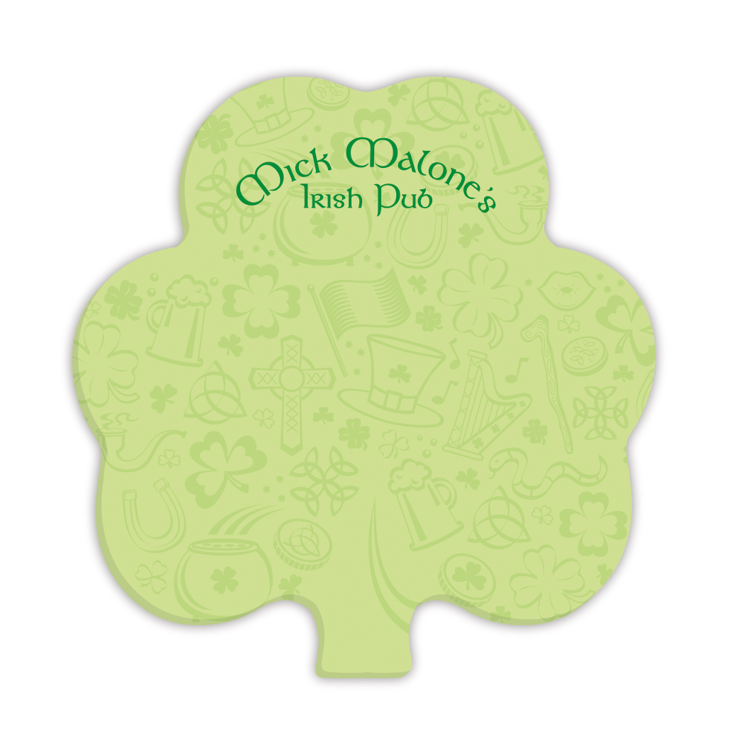 Picture of Souvenir® Sticky Note™ 3" x 3" Die Cut Pad, 50 sheet