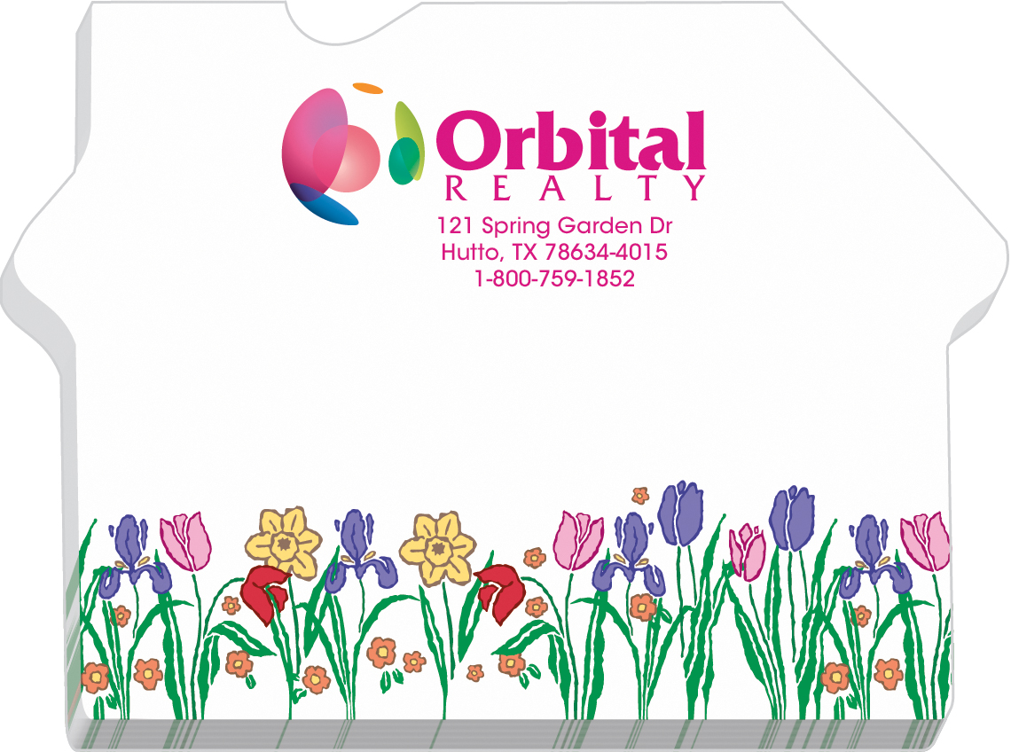 Picture of Souvenir® Sticky Note™ 3" x 3" Die Cut Pad, 50 sheet