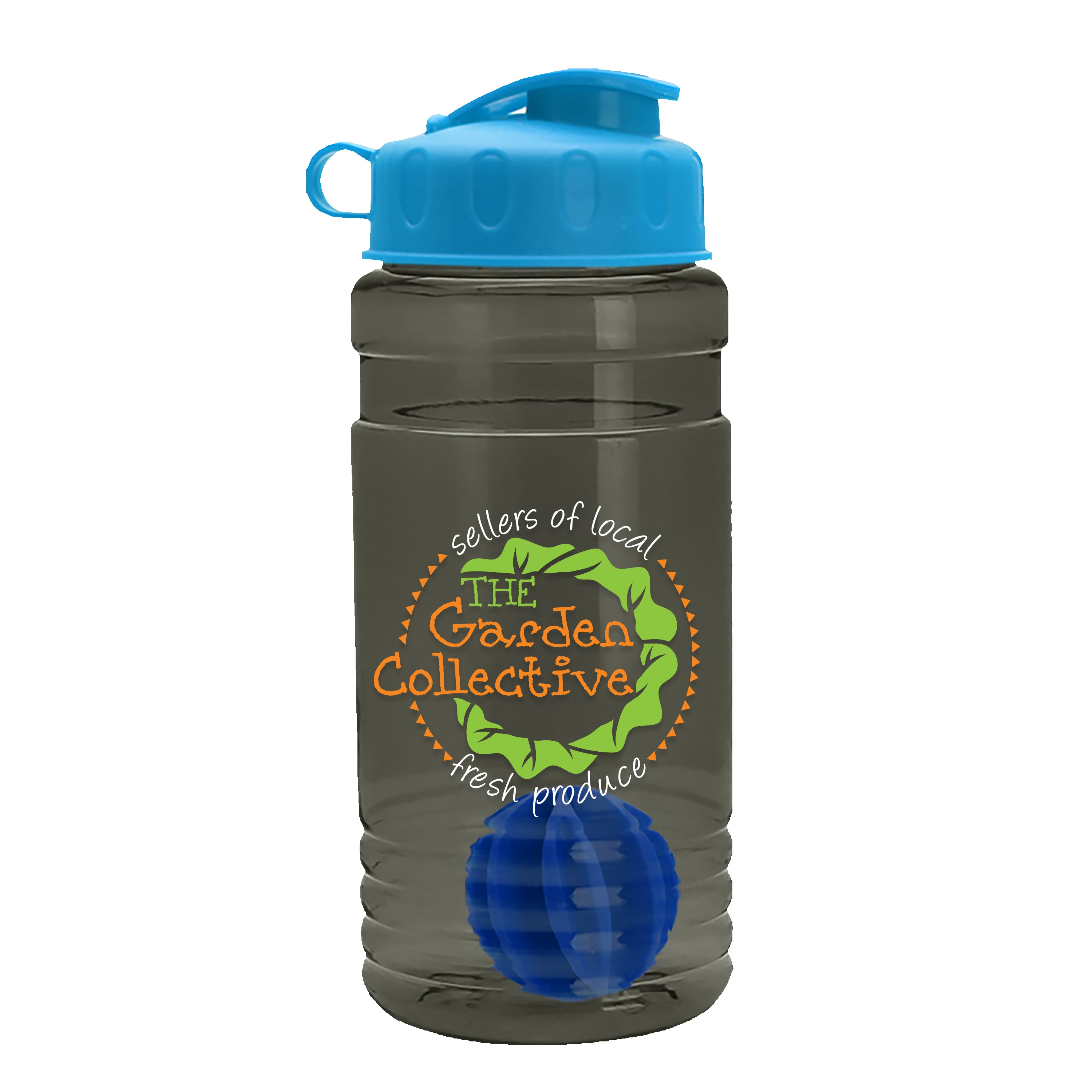Picture of Garyline® Groove Tritan® Shaker Bottle with Flip-Top Lid and Mixing Ball - 20 oz.