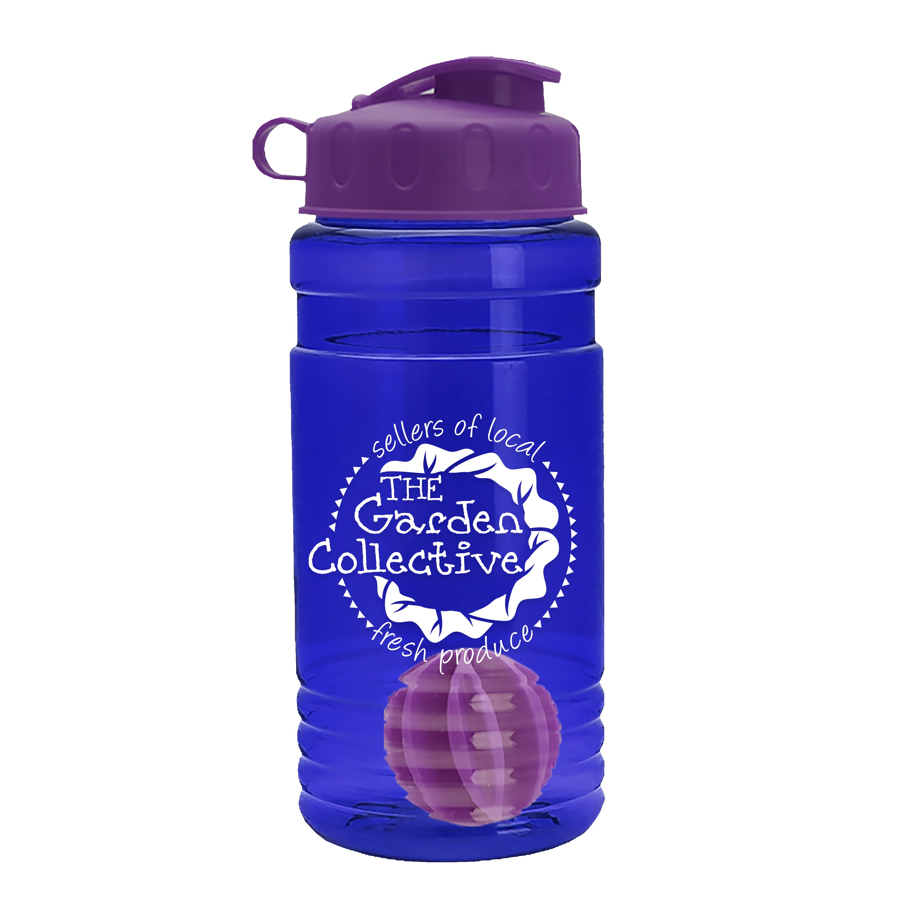 Picture of Garyline® Groove Tritan® Shaker Bottle with Flip-Top Lid and Mixing Ball - 20 oz.
